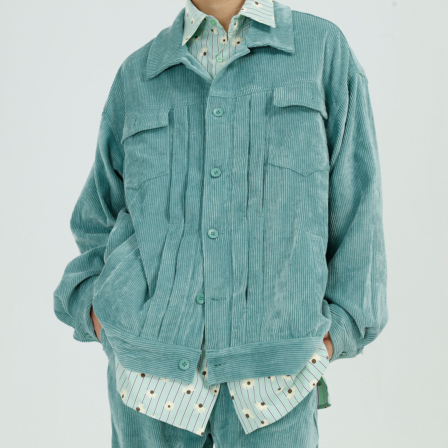 Japanese Brand Japanese corduroy jacket Size US L / EU 52-54 / 3 - 1 Thumbnail