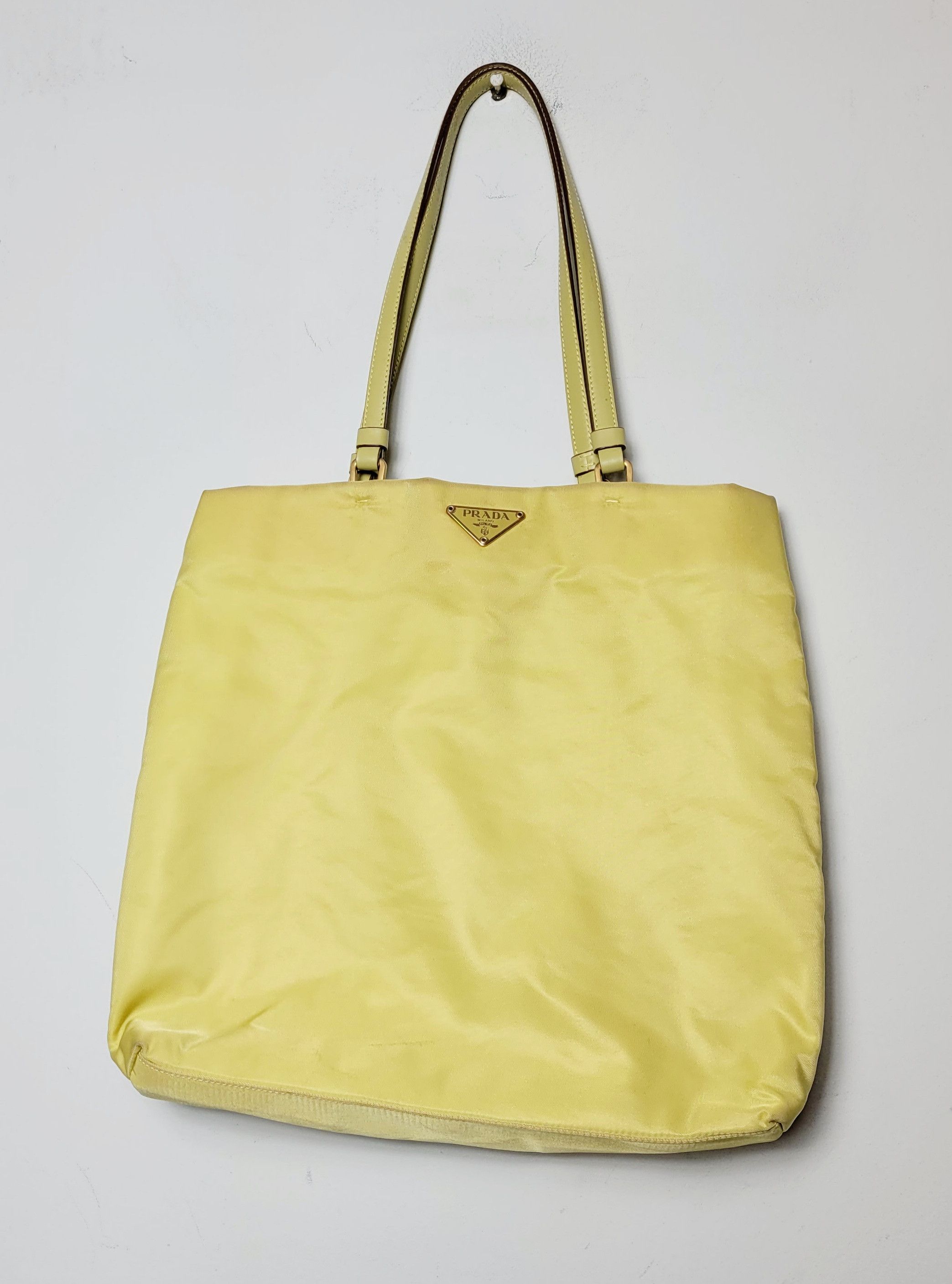 Prada Prada Sport 2001 Yellow Hiking Bag | Grailed