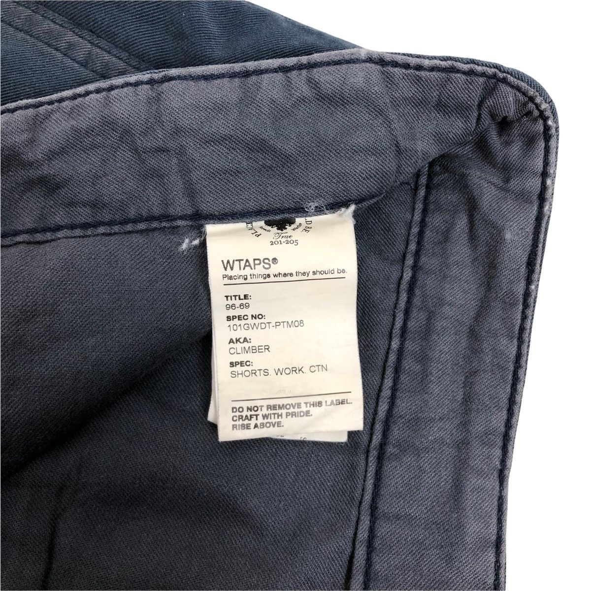 Wtaps Vintage WTAPS Climber Works Shorts 96-69 101GWDT-PTM08 Size US 32 / EU 48 - 10 Thumbnail