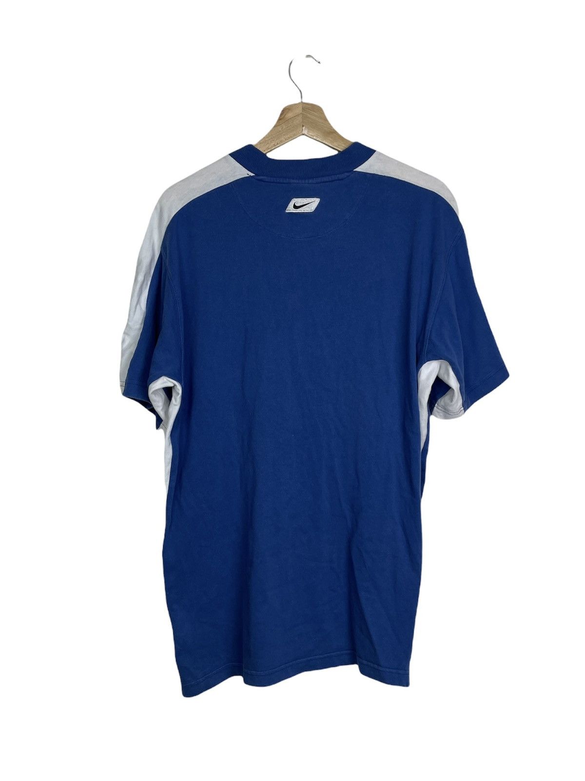 Nike × Vintage Nike 90s Vintage Pullover | Y2K Streetwear M Blue Size US M / EU 48-50 / 2 - 2 Thumbnail