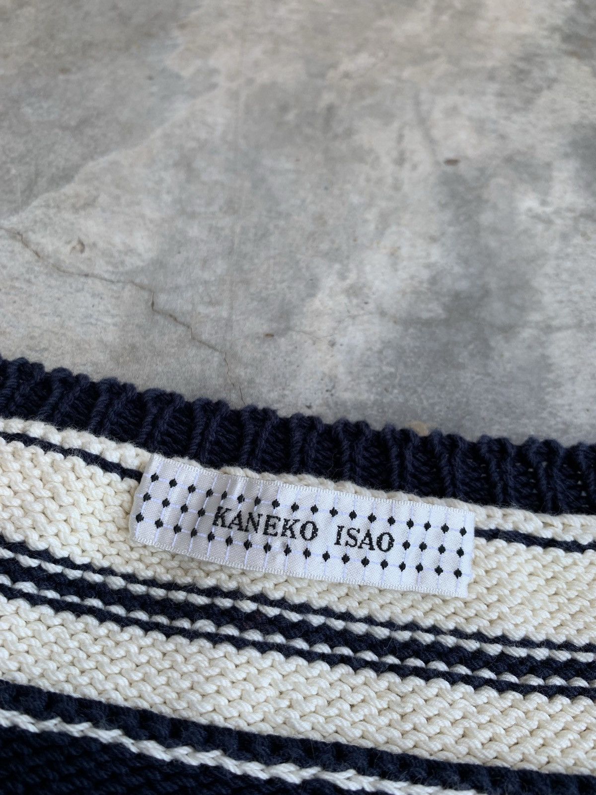 Japanese Brand × Kaneko Isao × Pink House Japanese Designer Kaneko Isao Patch Work Knitwear Sweater Size US M / EU 48-50 / 2 - 6 Thumbnail
