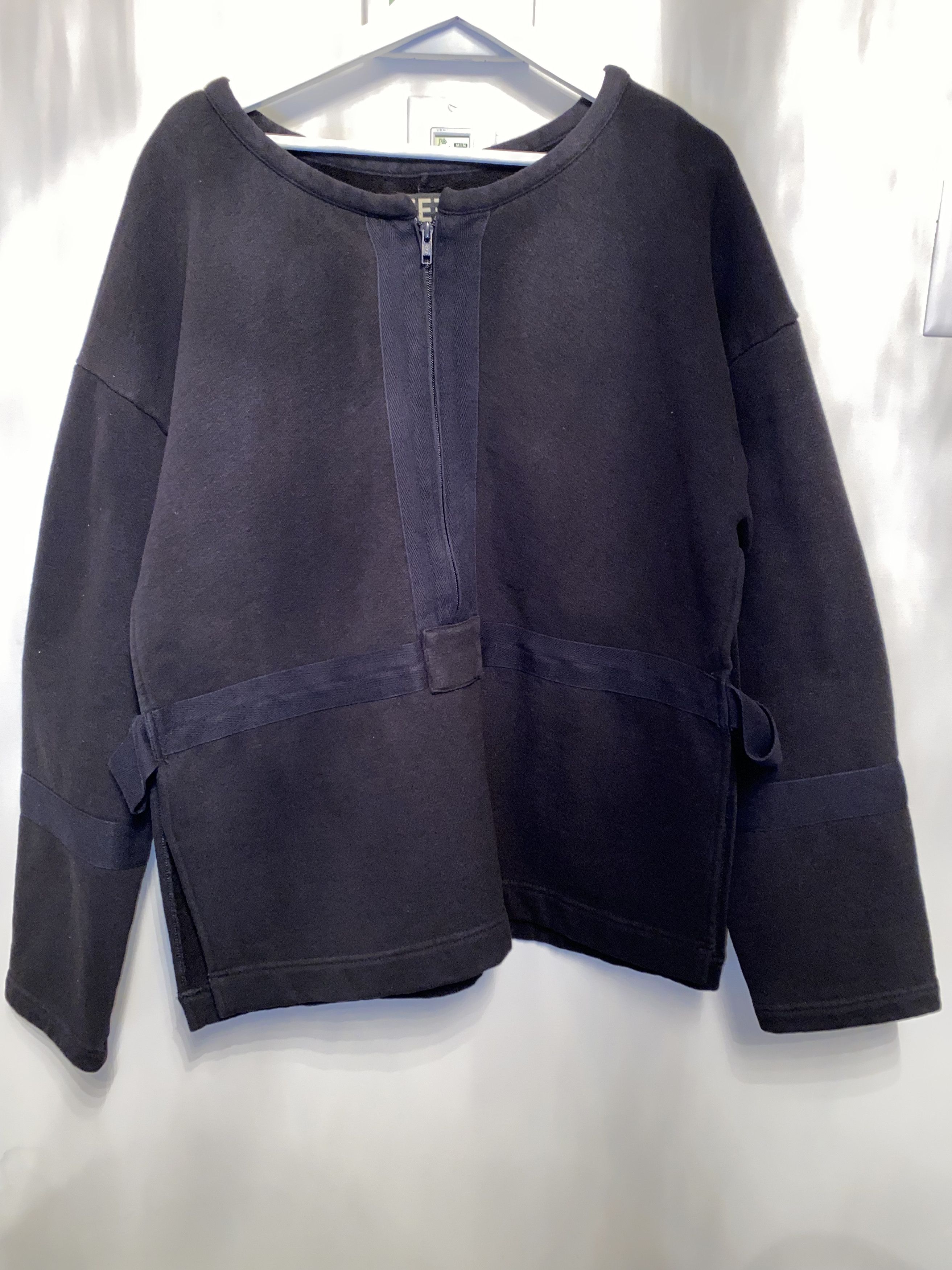 Yeezy Season YEEZY SEASON 1 Open Side half zip sweater | Grailed