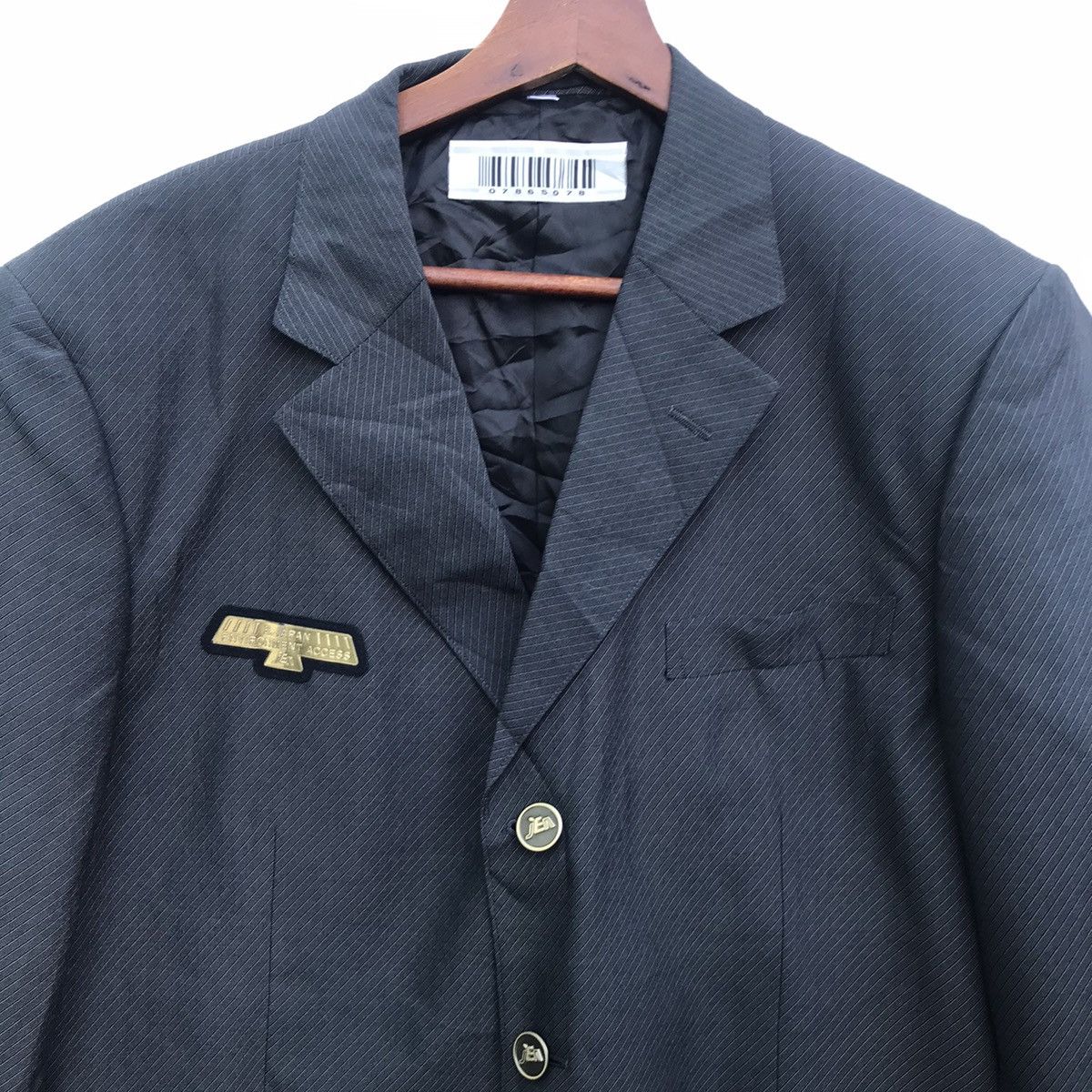 Japanese Brand Vintage E.Japan Environment Access Blazer Coat Size 36R - 5 Thumbnail