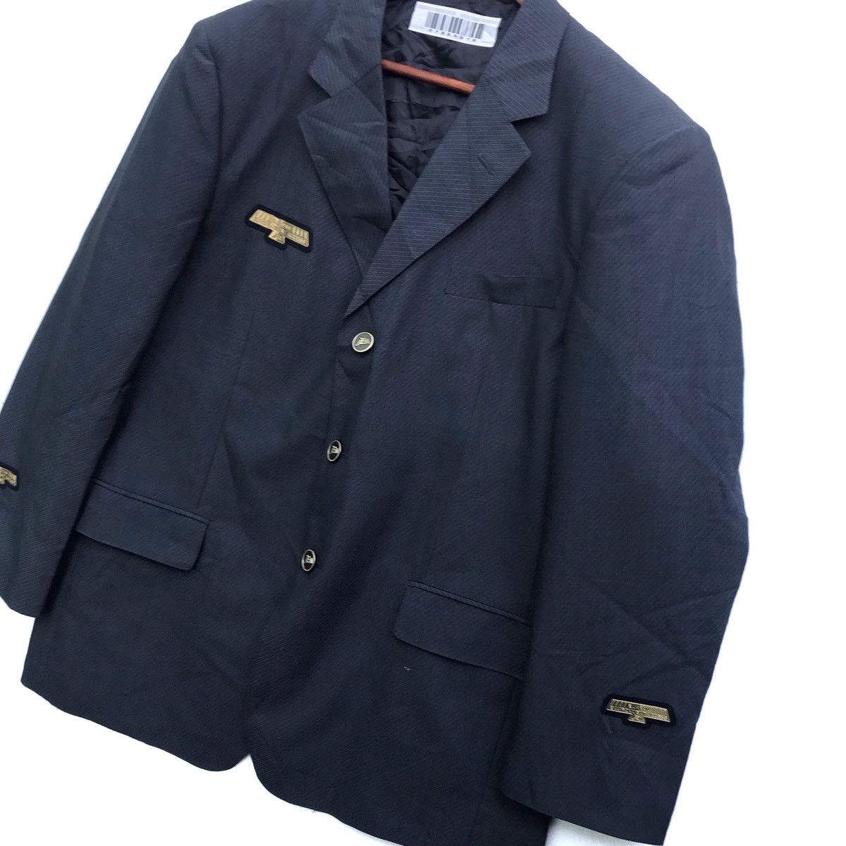 Japanese Brand Vintage E.Japan Environment Access Blazer Coat Size 36R - 3 Thumbnail