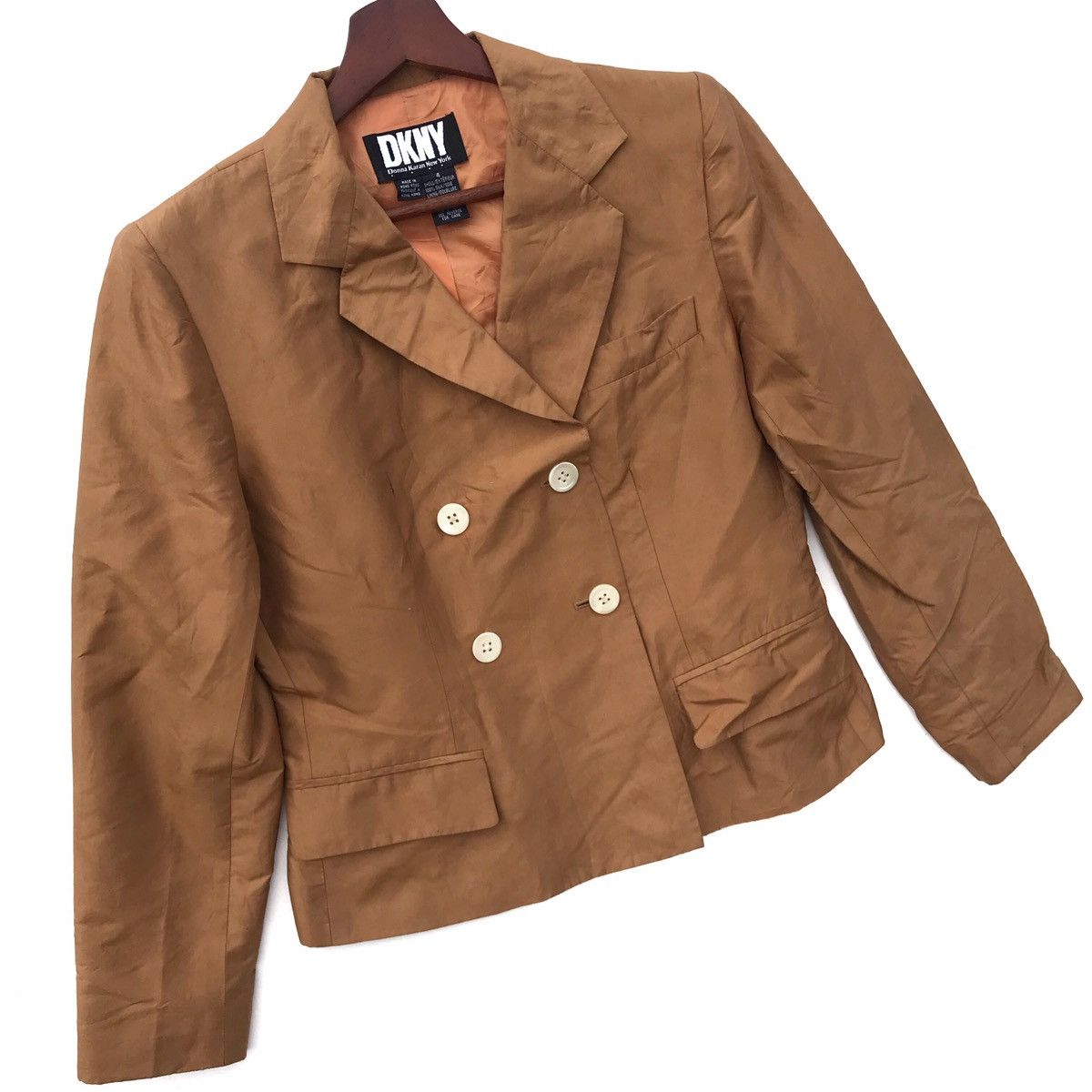 DKNY Vintage DKNY Blazer Coat Size 36R - 2 Thumbnail