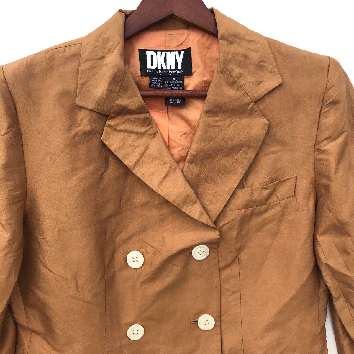 DKNY Vintage DKNY Blazer Coat Size 36R - 5 Thumbnail