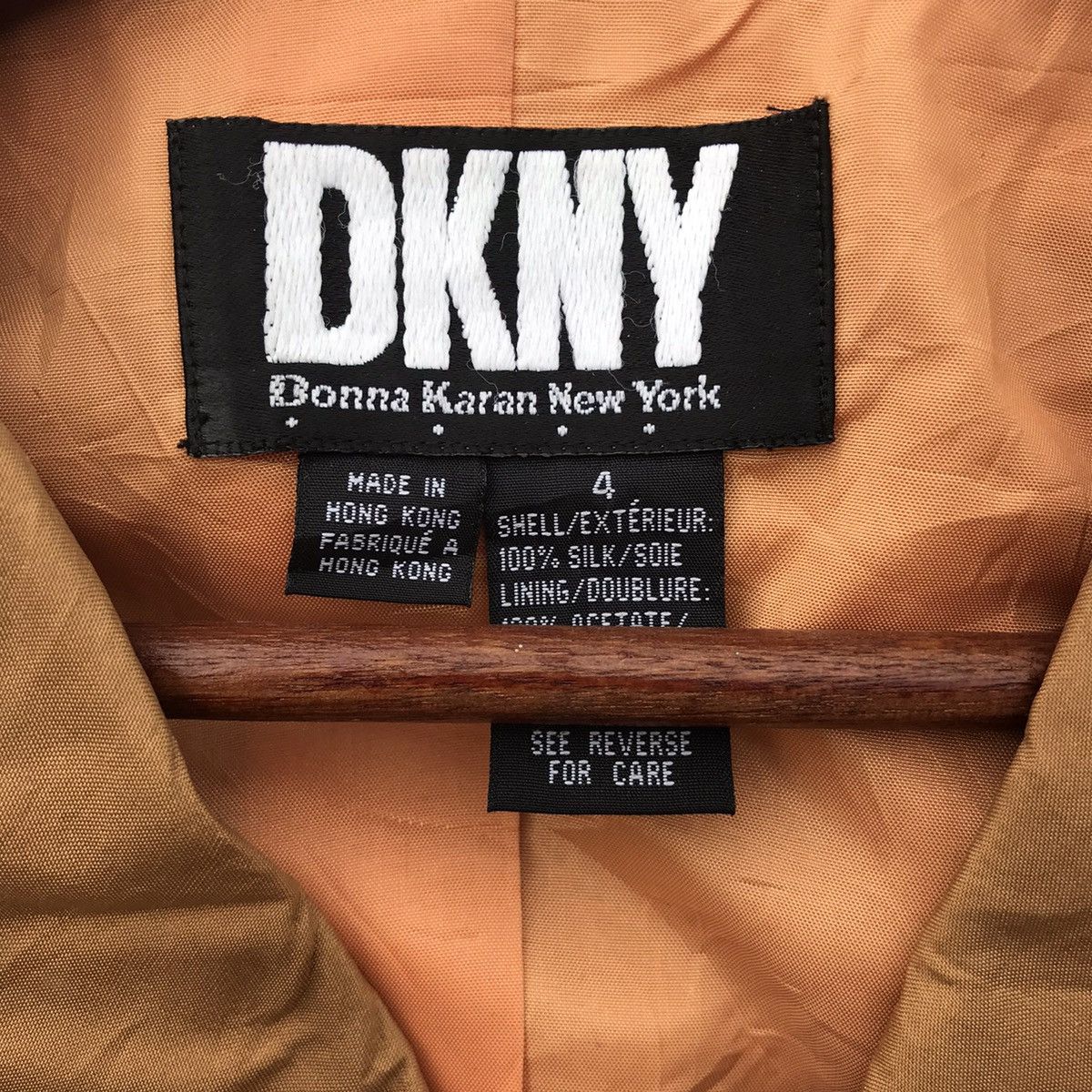 DKNY Vintage DKNY Blazer Coat Size 36R - 6 Thumbnail