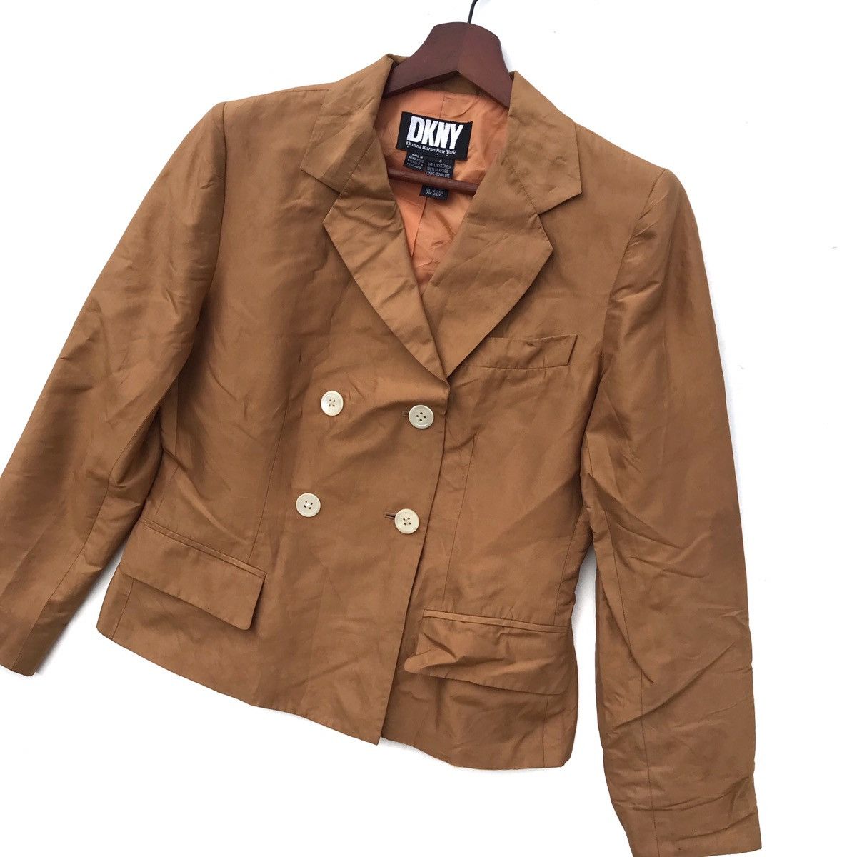 DKNY Vintage DKNY Blazer Coat Size 36R - 3 Thumbnail