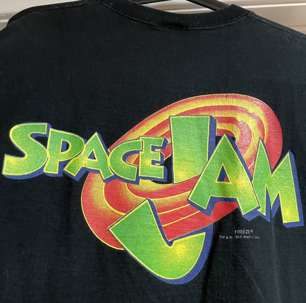 Vintage 1996 Space Jam Tazmanian Devil Size US XL / EU 56 / 4 - 4 Thumbnail
