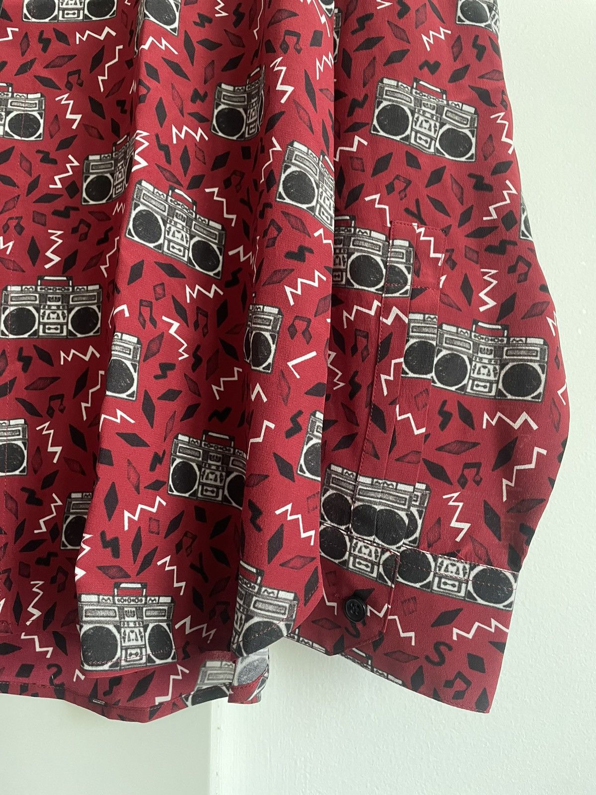 Hedi Slimane × Saint Laurent Paris × Yves Saint Laurent Rare Limited Edition Runway NEW $1,350 Value Pure Silk Shirt Size US L / EU 52-54 / 3 - 17 Thumbnail