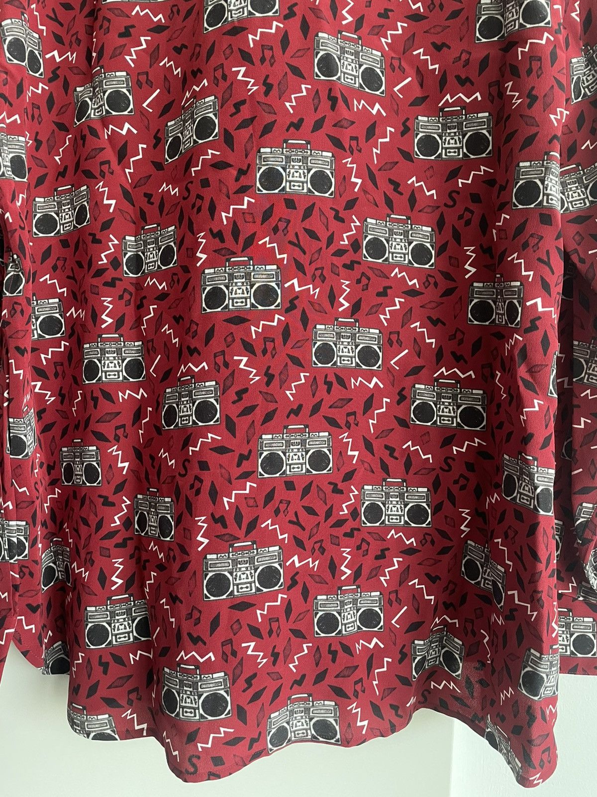 Hedi Slimane × Saint Laurent Paris × Yves Saint Laurent Rare Limited Edition Runway NEW $1,350 Value Pure Silk Shirt Size US L / EU 52-54 / 3 - 20 Thumbnail