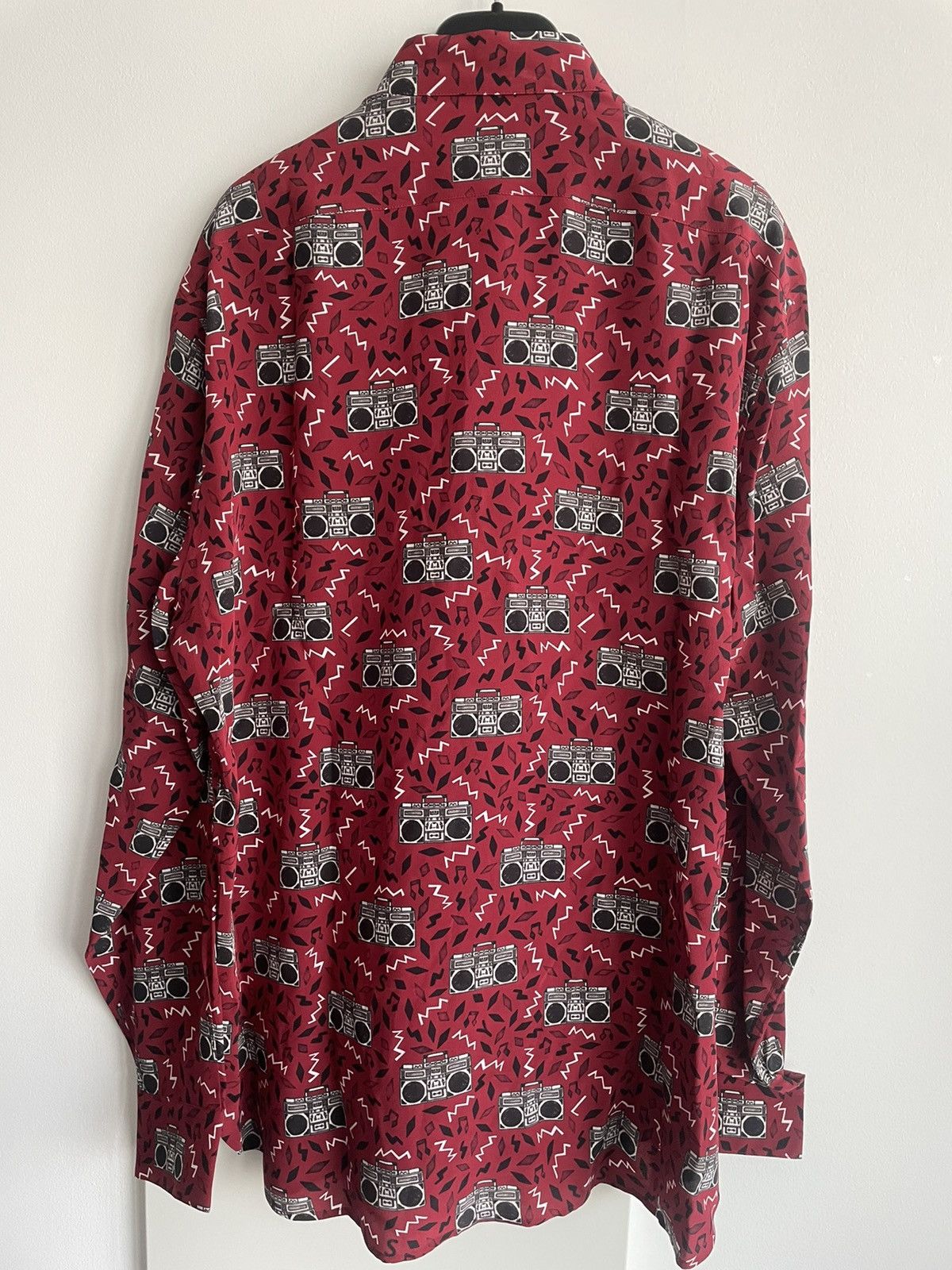 Hedi Slimane × Saint Laurent Paris × Yves Saint Laurent Rare Limited Edition Runway NEW $1,350 Value Pure Silk Shirt Size US L / EU 52-54 / 3 - 18 Thumbnail