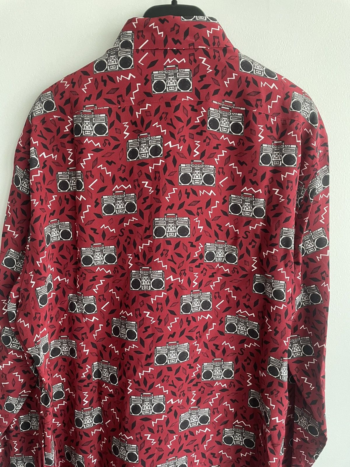 Hedi Slimane × Saint Laurent Paris × Yves Saint Laurent Rare Limited Edition Runway NEW $1,350 Value Pure Silk Shirt Size US L / EU 52-54 / 3 - 19 Thumbnail