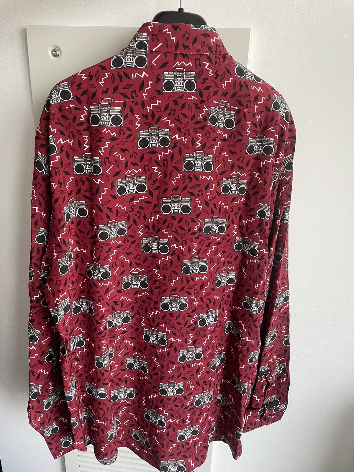 Hedi Slimane × Saint Laurent Paris × Yves Saint Laurent Rare Limited Edition Runway NEW $1,350 Value Pure Silk Shirt Size US L / EU 52-54 / 3 - 15 Thumbnail