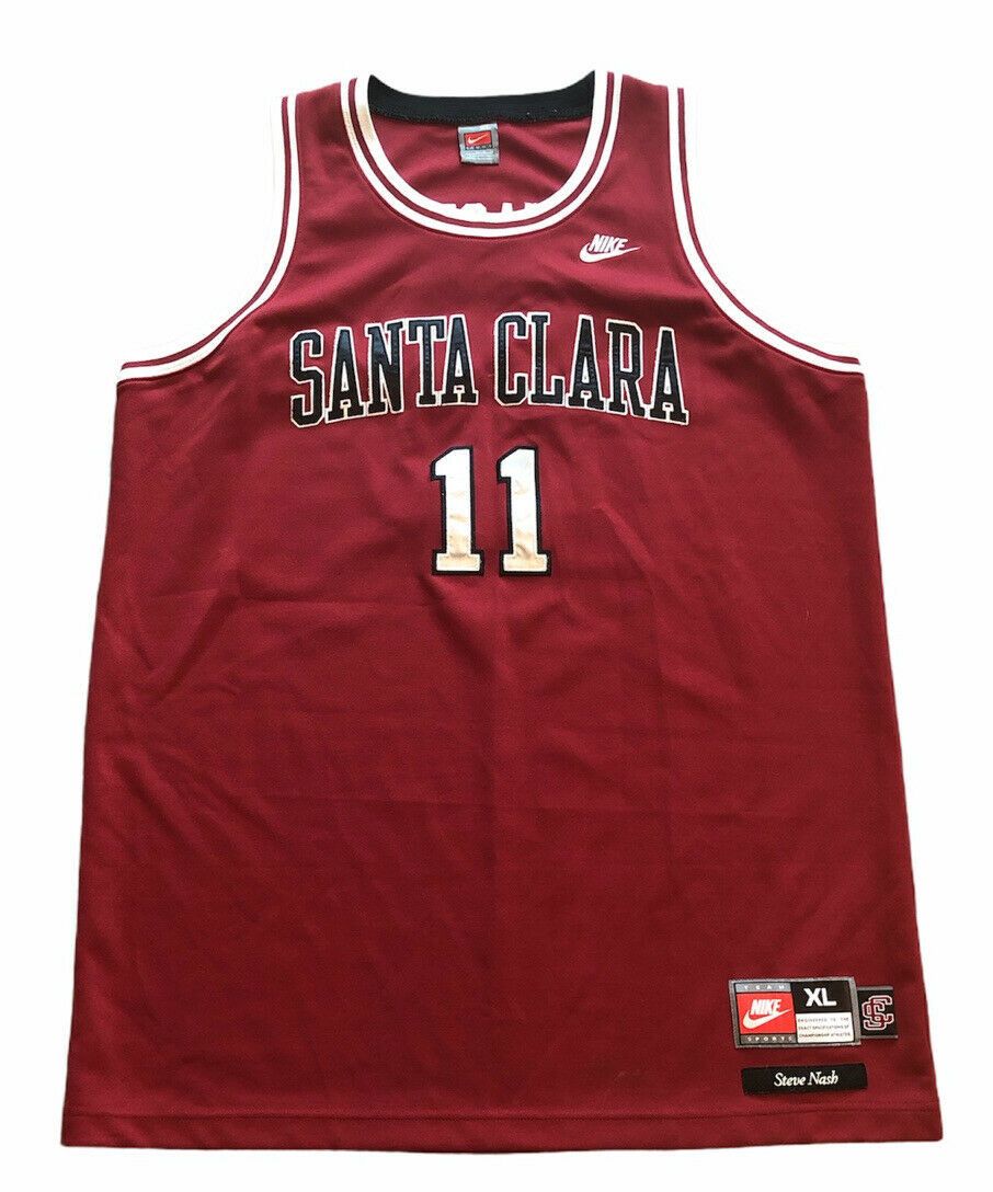 Nike Vintage Nike Steve Nash Santa Clara Basketball Jersey XL | Grailed