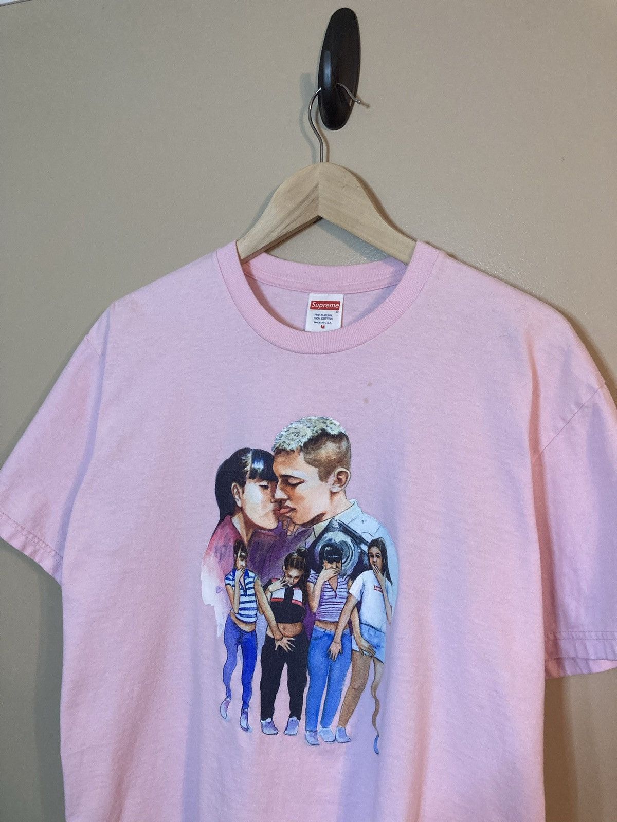 Supreme Kiss Tee (SS23) Pink