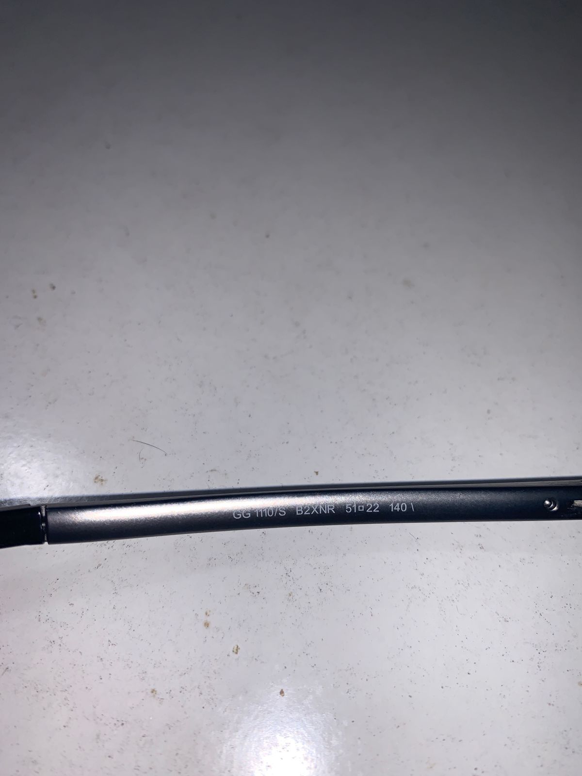 Gucci Gucci Black Dark Ruthenium Sunglasses Size ONE SIZE - 7 Thumbnail