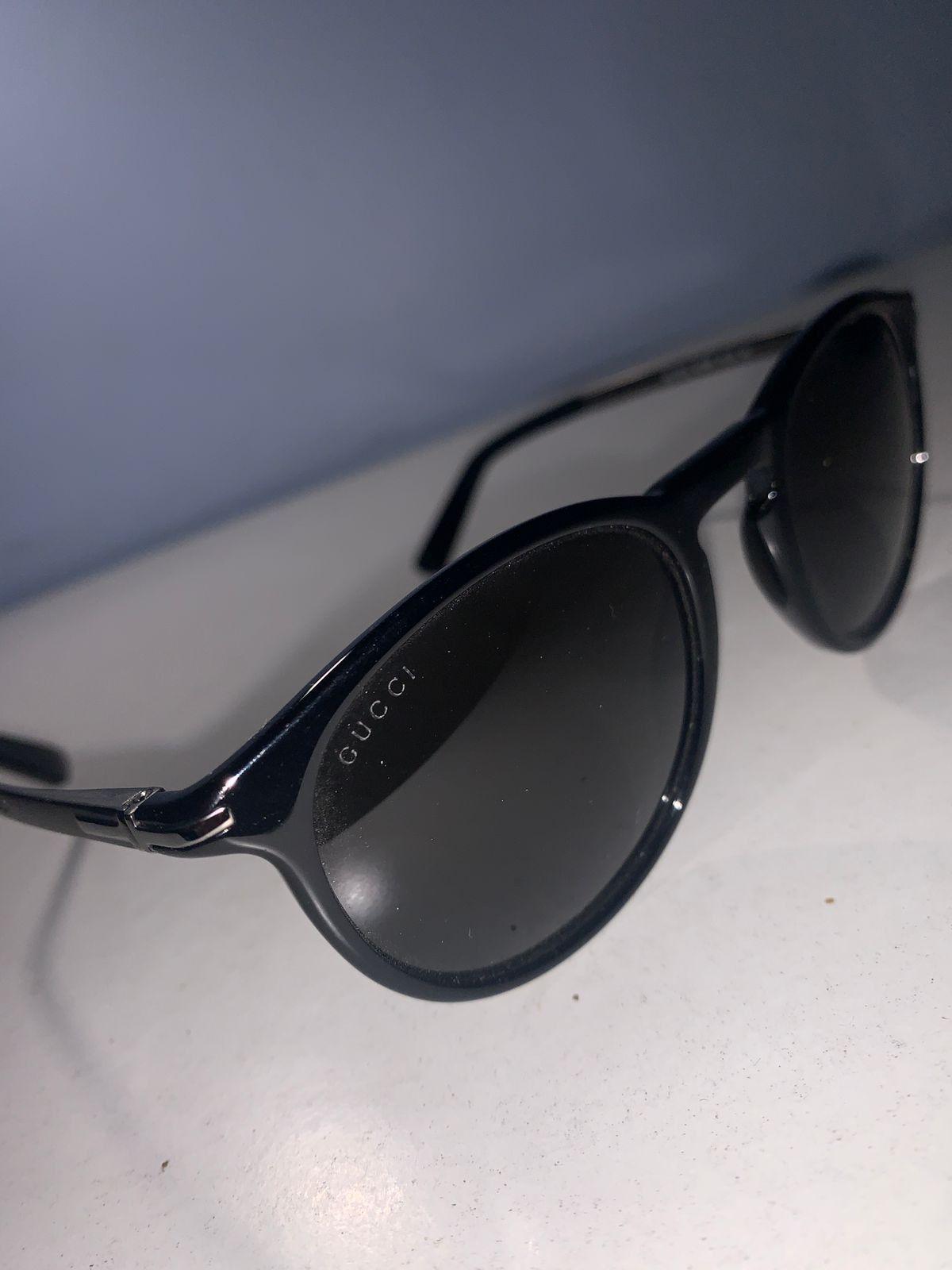 Gucci Gucci Black Dark Ruthenium Sunglasses Size ONE SIZE - 5 Thumbnail