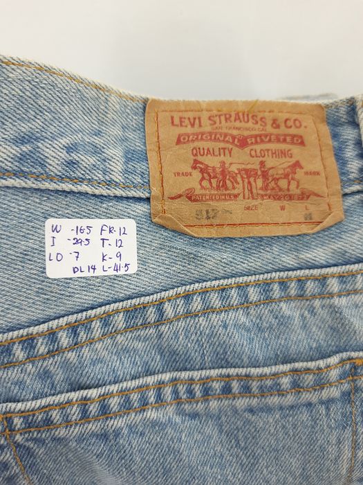 Vintage Vintage Levi's 512 Red Tab Classic Slim Fit - DL14 | Grailed