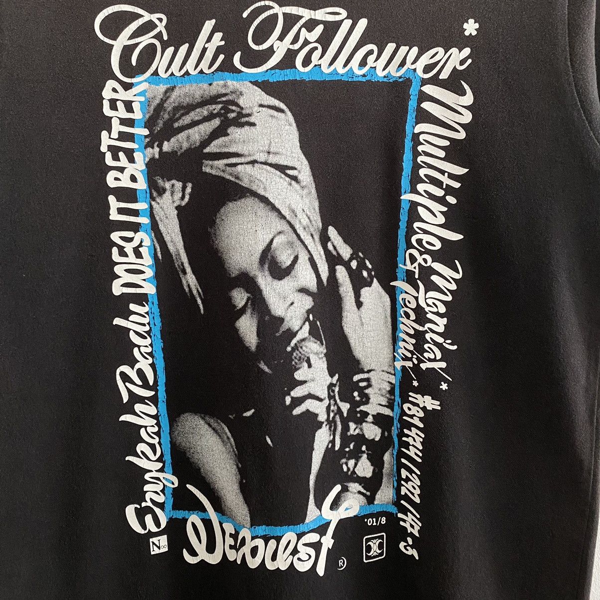 NEXUSVII × Rap Tees × Vintage Nexus 7 Erykah Badu Photo Tee Promotion Only - 44 Size US M / EU 48-50 / 2 - 2 Thumbnail