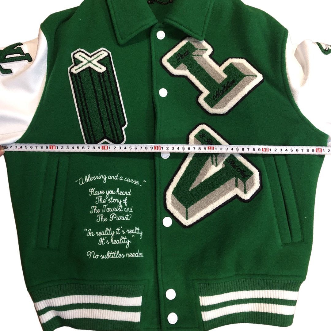 Louis Vuitton × Virgil Abloh AW21 VARSITY LEATHER JACKET Size US M / EU 48-50 / 2 - 13 Thumbnail