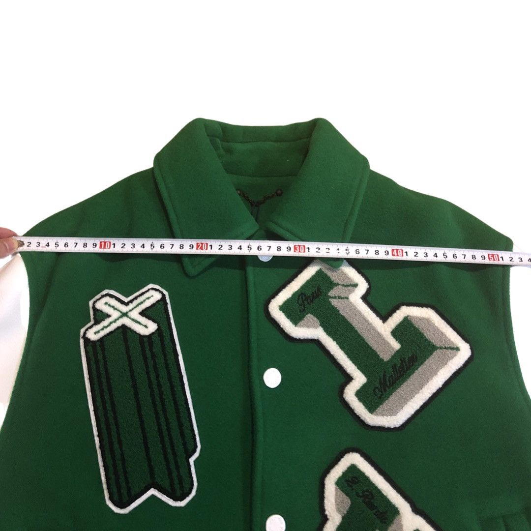 Louis Vuitton × Virgil Abloh AW21 VARSITY LEATHER JACKET Size US M / EU 48-50 / 2 - 20 Thumbnail