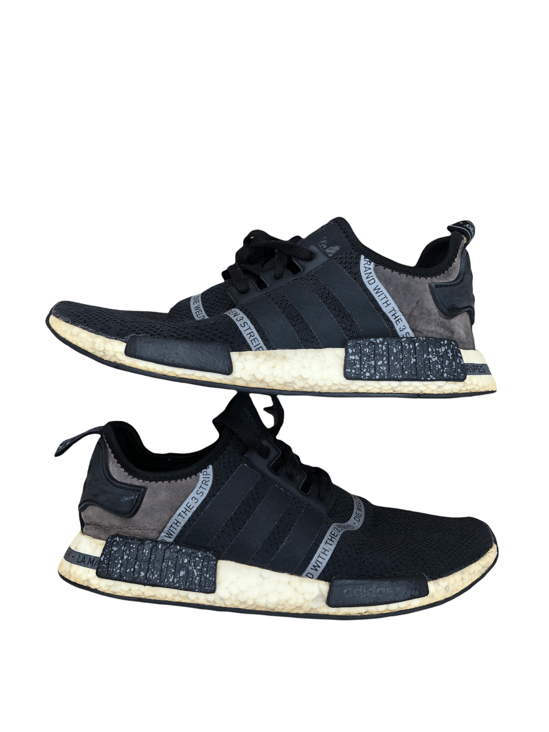 adidas gazelle silver green womens Shop Black Mens adidas NMD R1 Lace Up Sneakers – Shoebacca main image 0