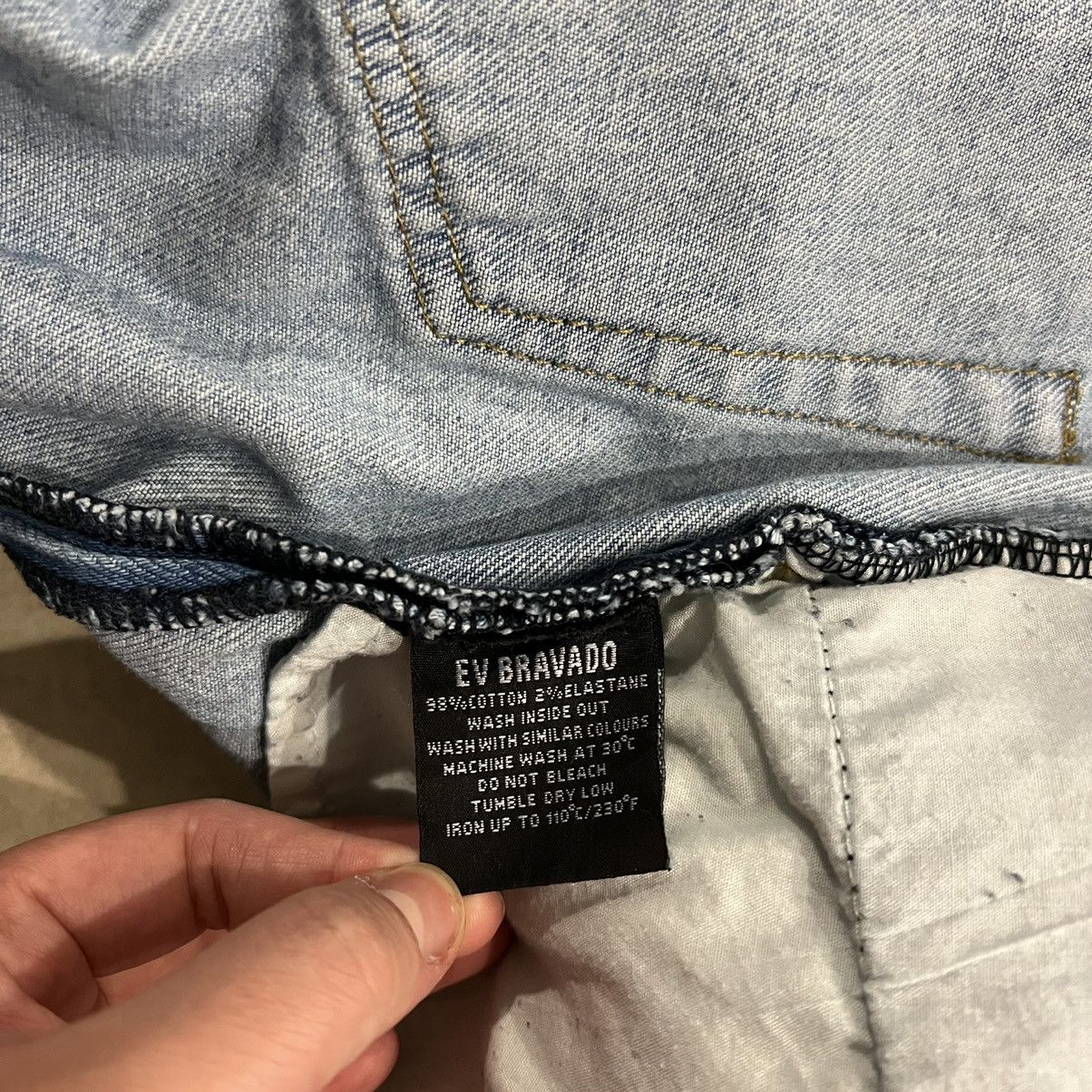 Bravado × Ev Bravado MRDR BRVDO MURDER BRAVADO HELL ON EARTH DENIM JEANS Size US 28 / EU 44 - 8 Thumbnail
