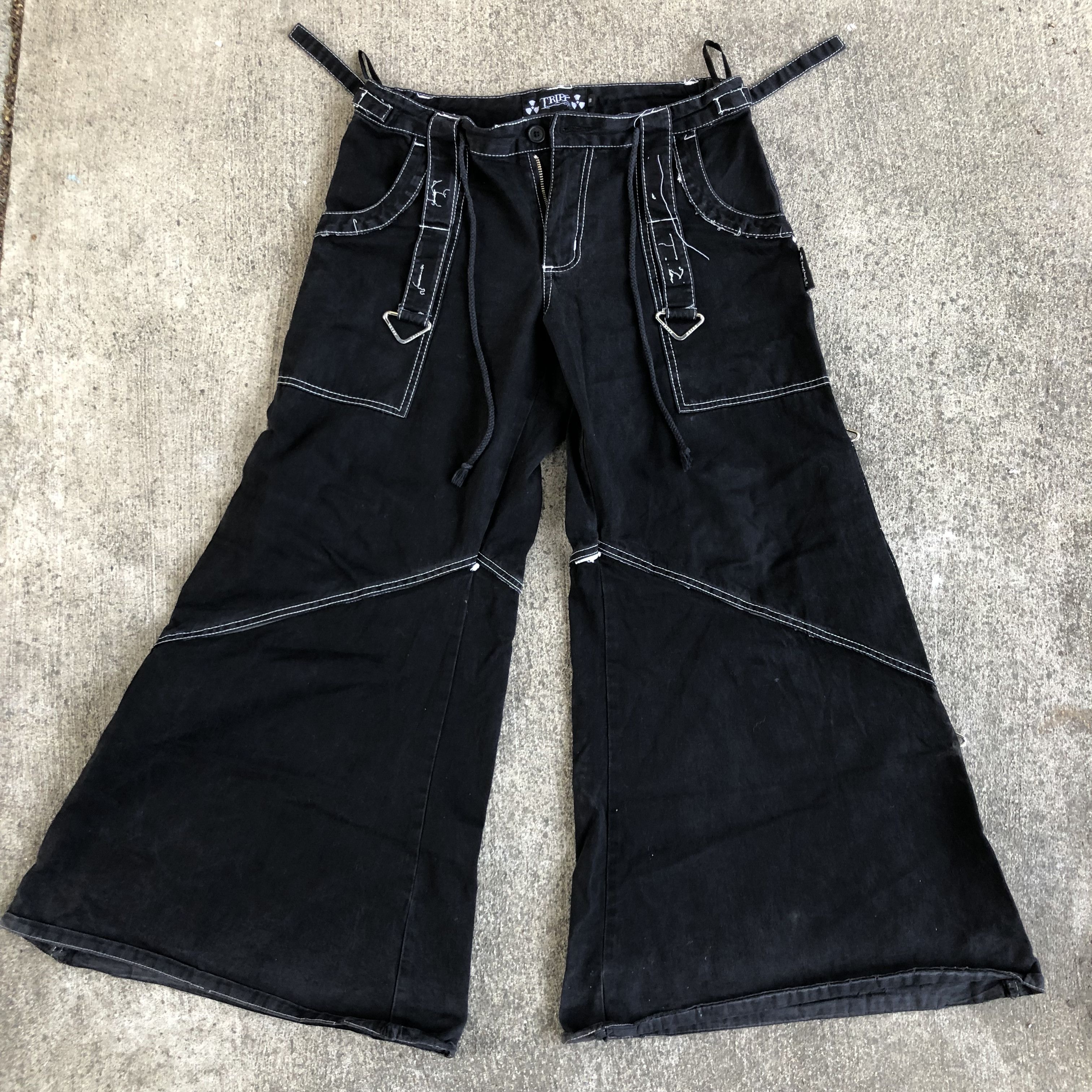 Tripp NYC × Vintage Tripp NYC Toxic Raver Pants | Grailed