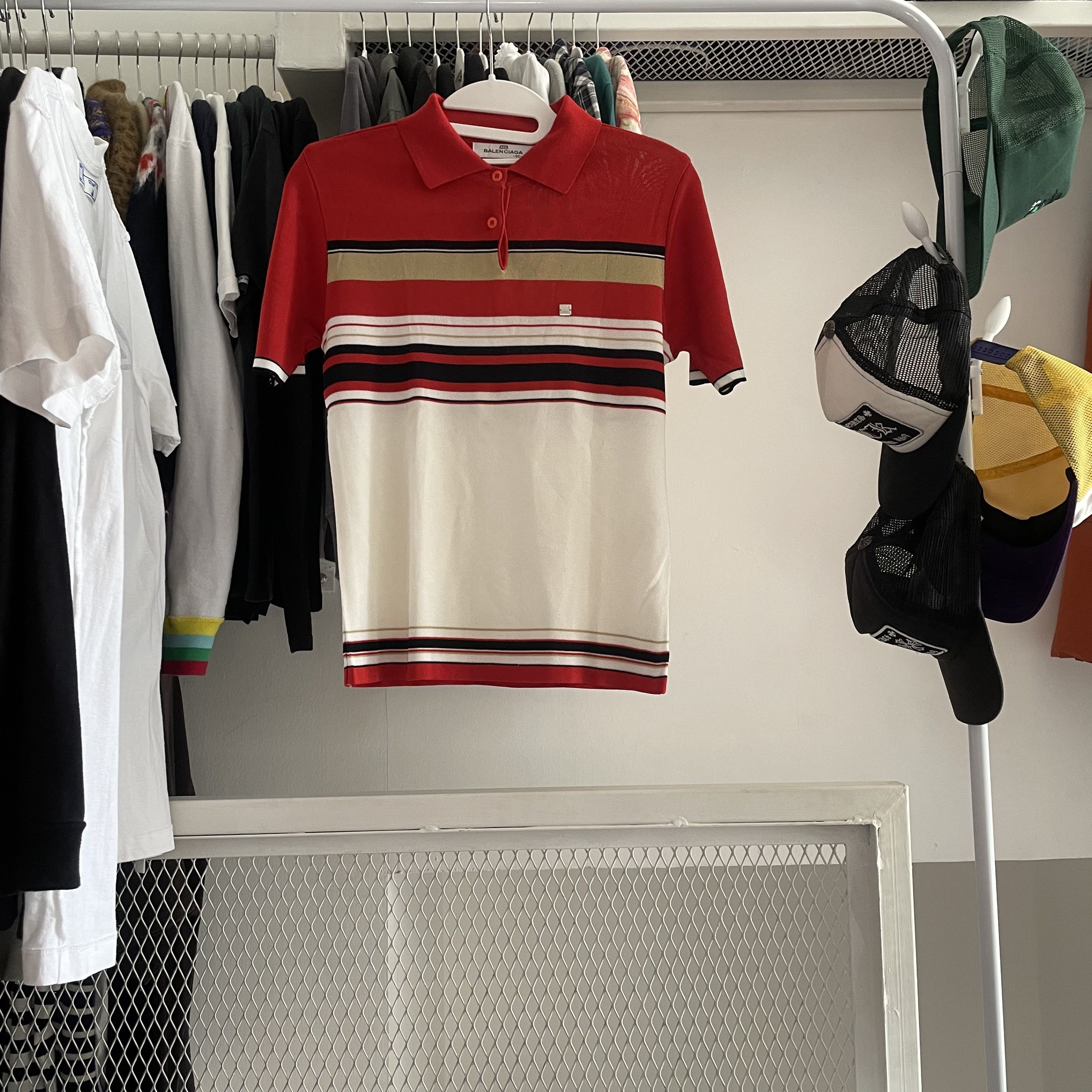 トップス BALENCIAGA POLO PARIS HORSE POLO SHIRT トップス BALENCIAGA POLO PARIS HORSE POLO SHIRT BALENCIAGA