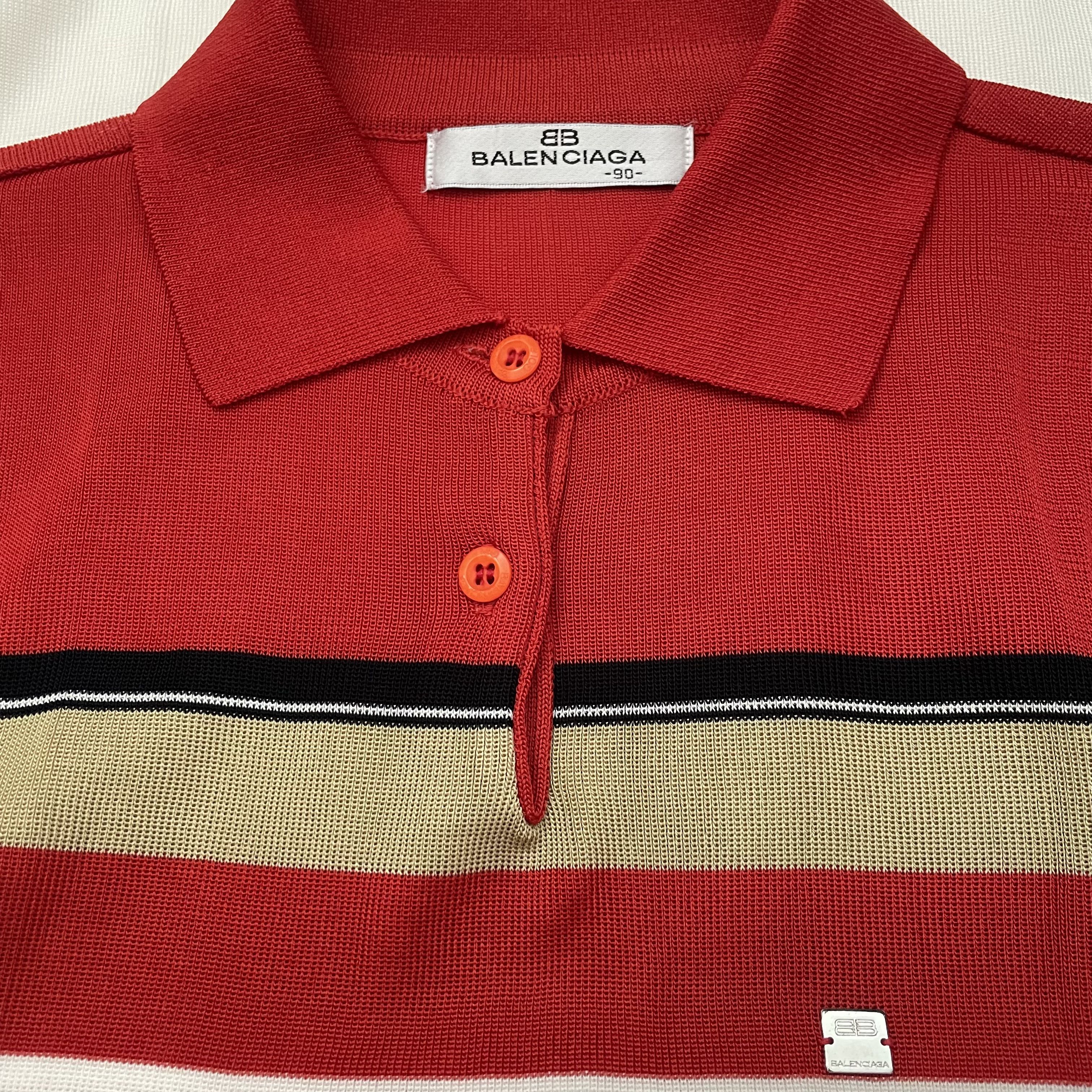 Balenciaga Balenciaga Poloshirts Size US S / EU 44-46 / 1 - 2 Thumbnail
