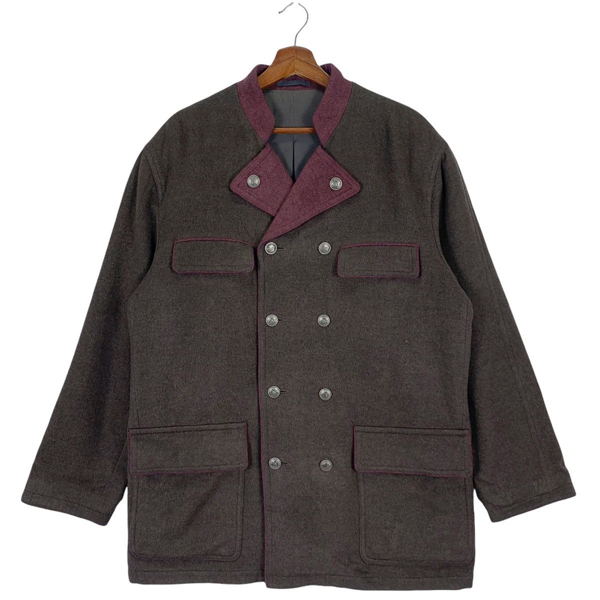 Christian Dior Monsieur × Dior Vintage Christian Dior Monsieur Coat Double Colour Size US L / EU 52-54 / 3 - 1 Thumbnail
