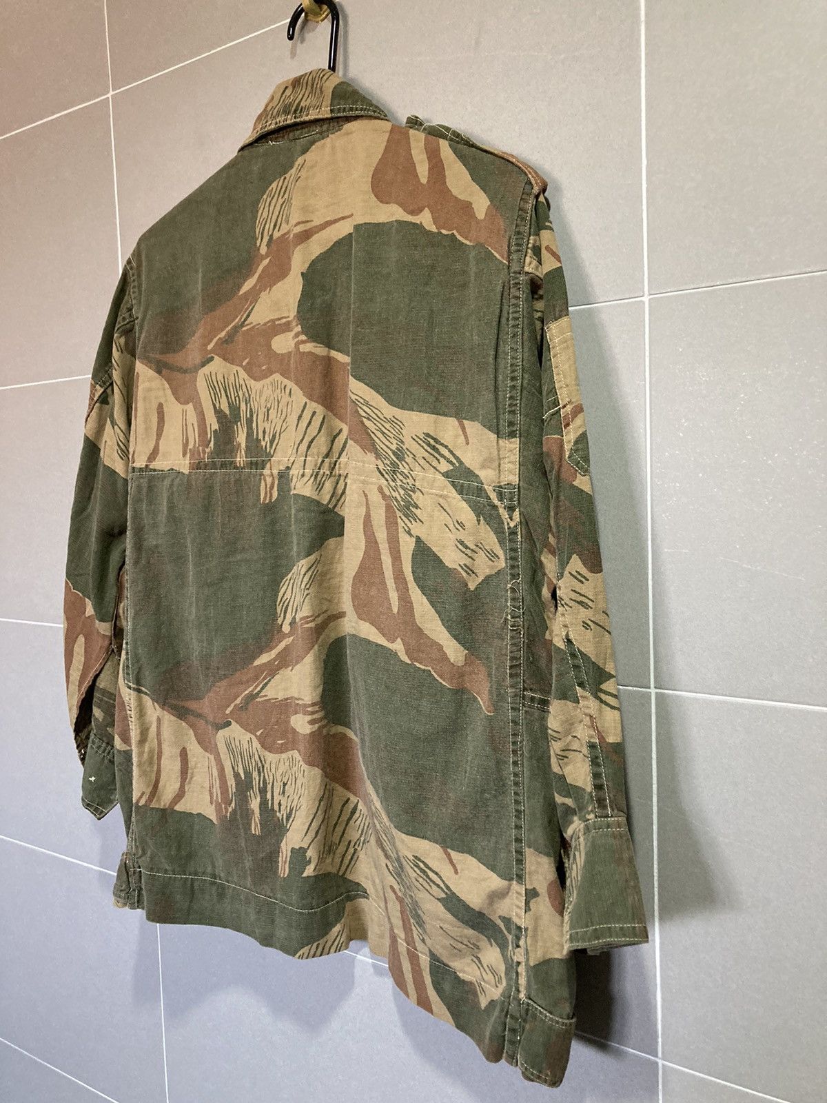 Vintage Rare Vtg 70s Pakistani Military Camouflage Pullover Shirt Size US L / EU 52-54 / 3 - 6 Thumbnail