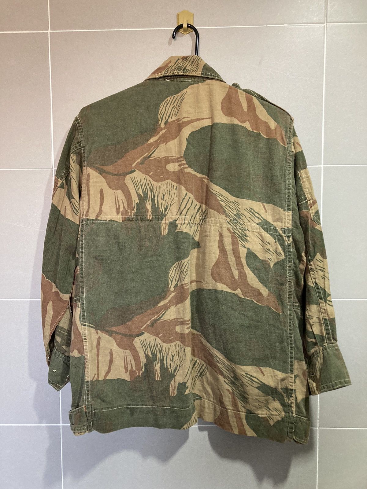 Vintage Rare Vtg 70s Pakistani Military Camouflage Pullover Shirt Size US L / EU 52-54 / 3 - 4 Thumbnail