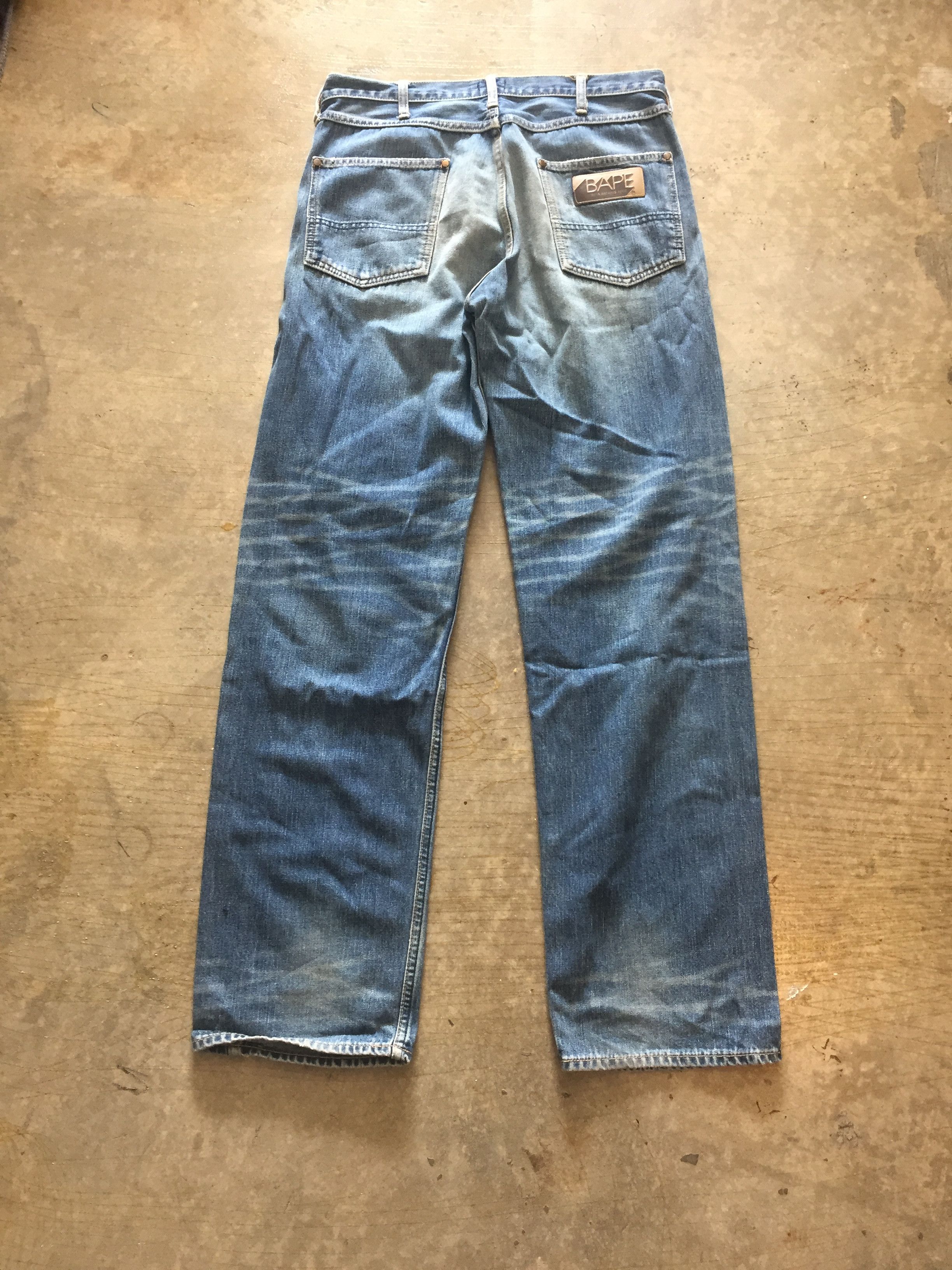 Bape 2005 Bape Denim Size US 31 - 3 Thumbnail