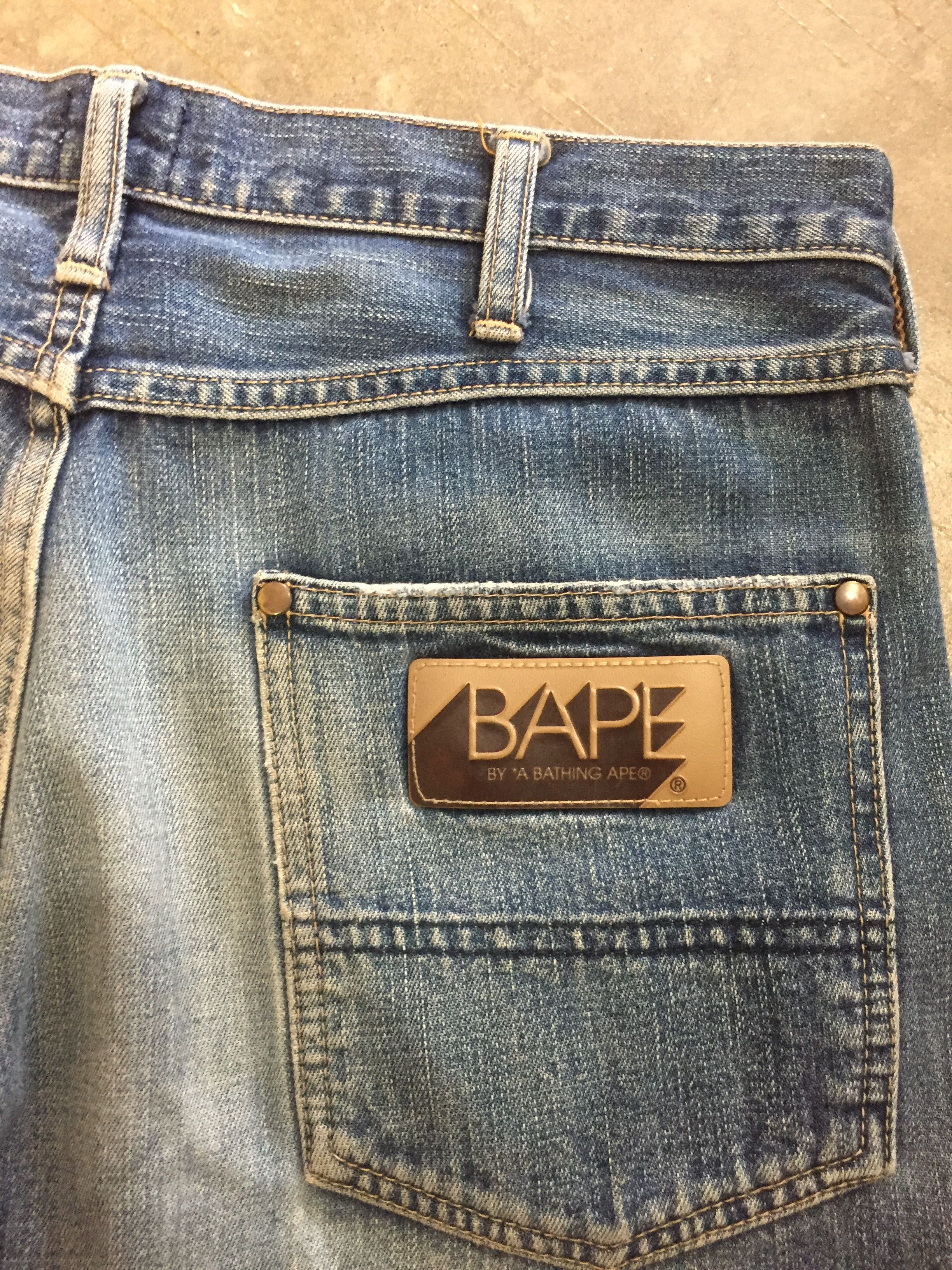 Bape 2005 Bape Denim Size US 31 - 4 Thumbnail