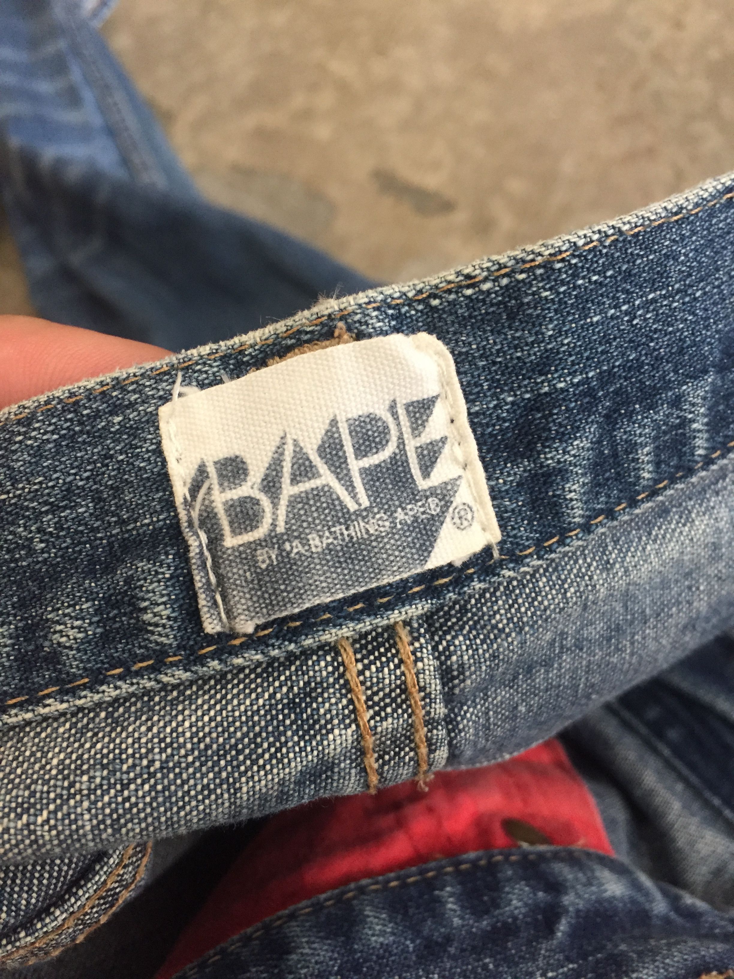 Bape 2005 Bape Denim Size US 31 - 8 Thumbnail