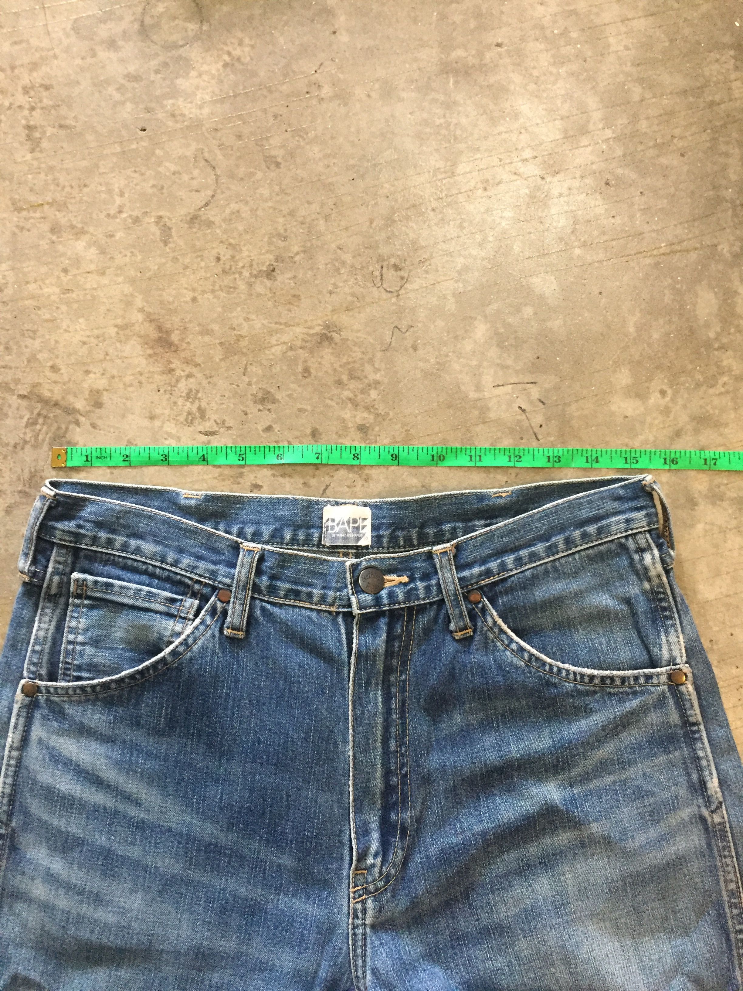 Bape 2005 Bape Denim Size US 31 - 11 Thumbnail