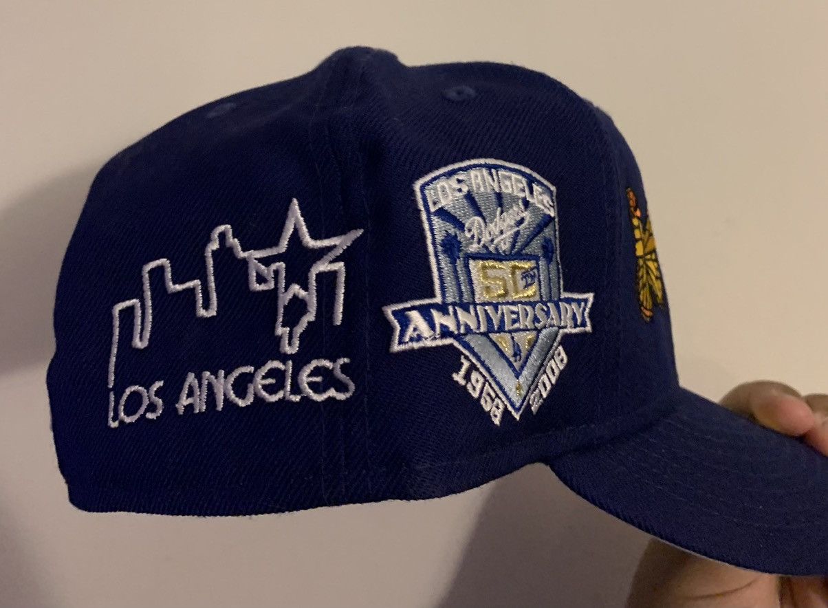 Fubu × New Era Lord Fubu Los Angeles Dodgers 59Fifty 7 3/4 Rare 5 of 14 Size ONE SIZE - 4 Thumbnail