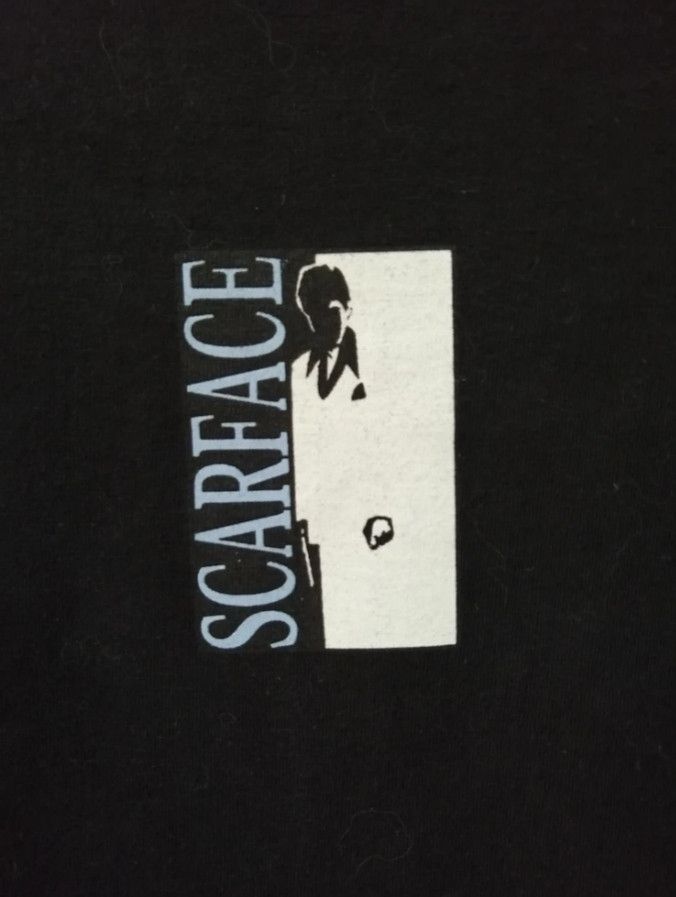 Vintage Rare Scarface vintage 90s Tshirt Size US XXL / EU 58 / 5 - 5 Thumbnail