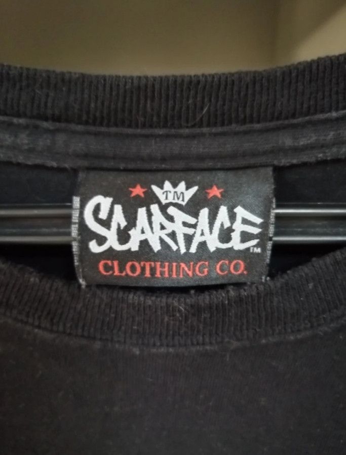 Vintage Rare Scarface vintage 90s Tshirt Size US XXL / EU 58 / 5 - 3 Thumbnail