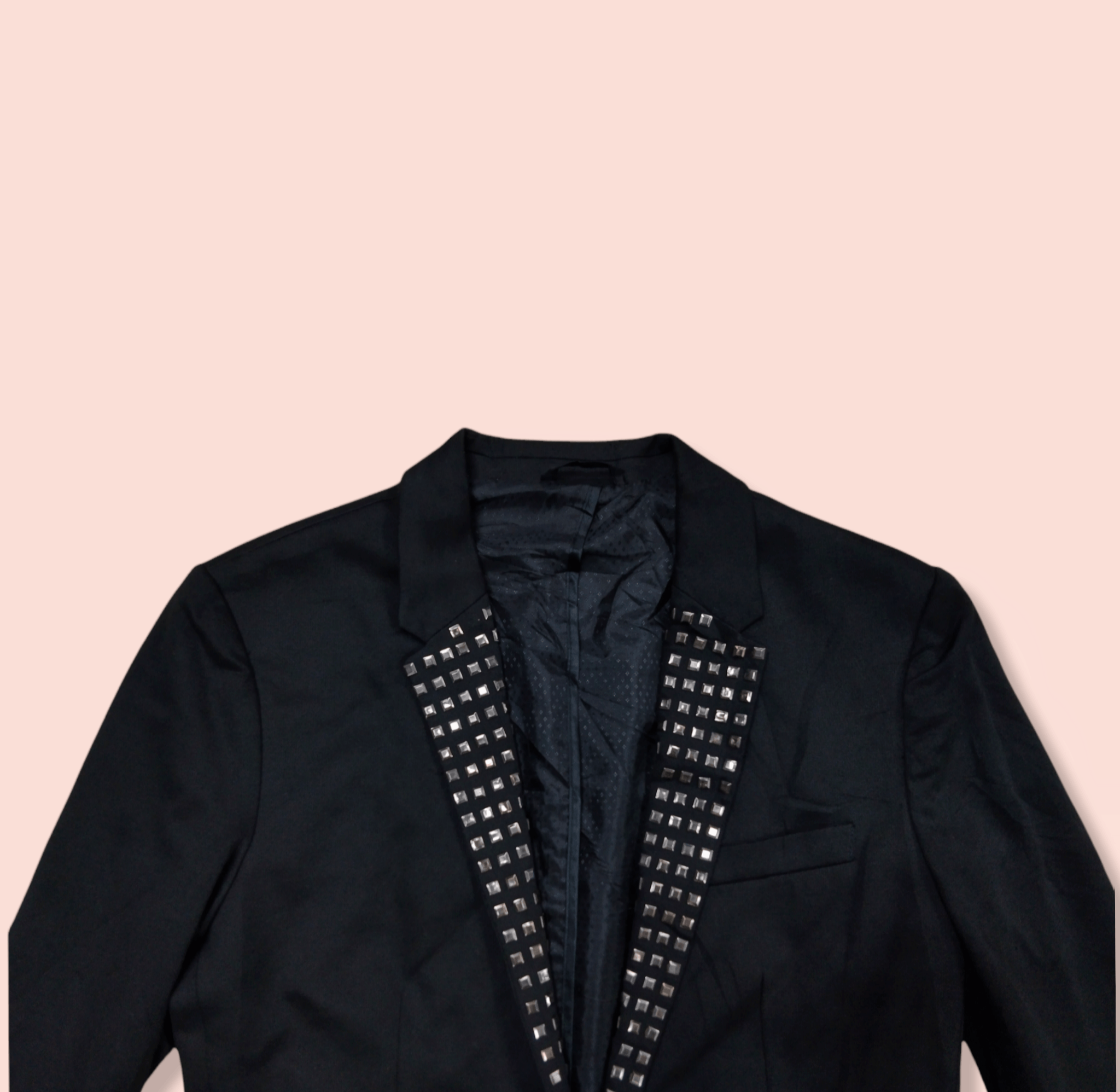 Other × Seditionaries × Zara ZARA STUDDED MENS BLAZER Size 40R - 9 Thumbnail