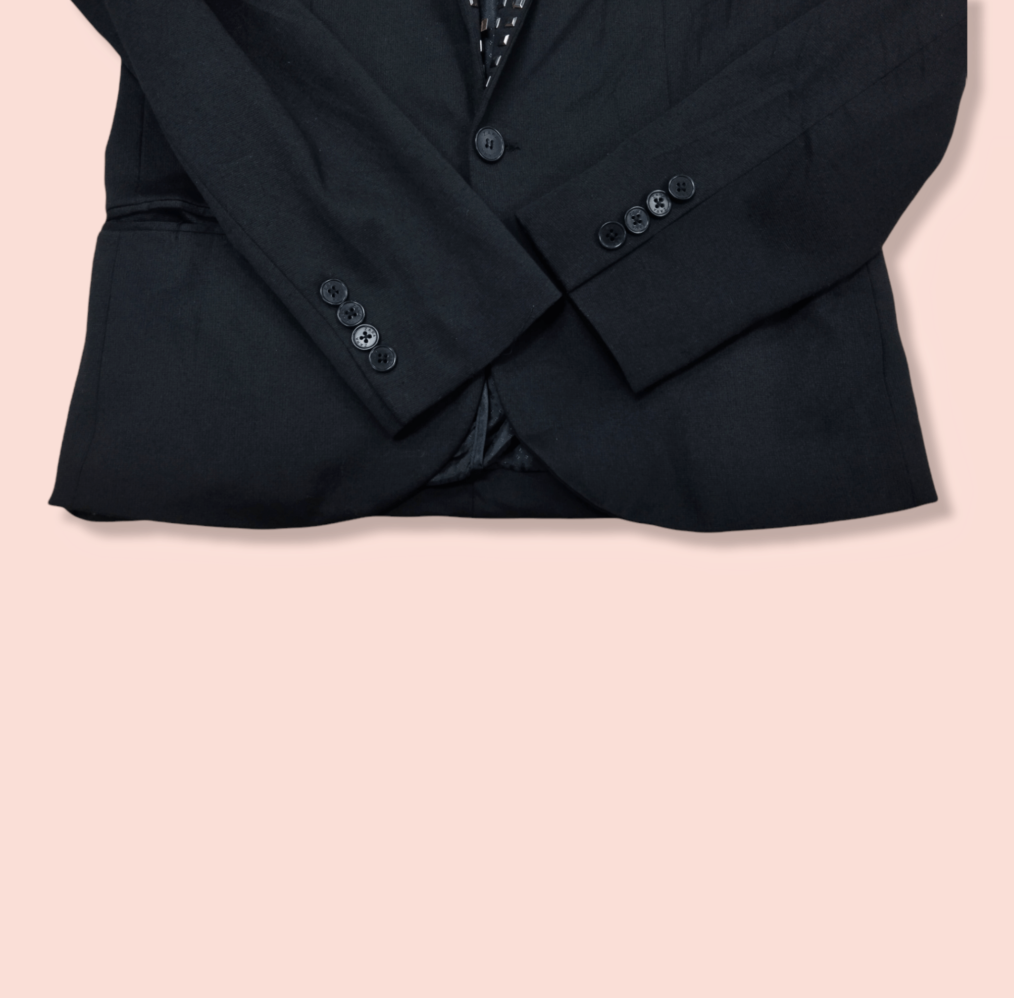Other × Seditionaries × Zara ZARA STUDDED MENS BLAZER Size 40R - 11 Thumbnail