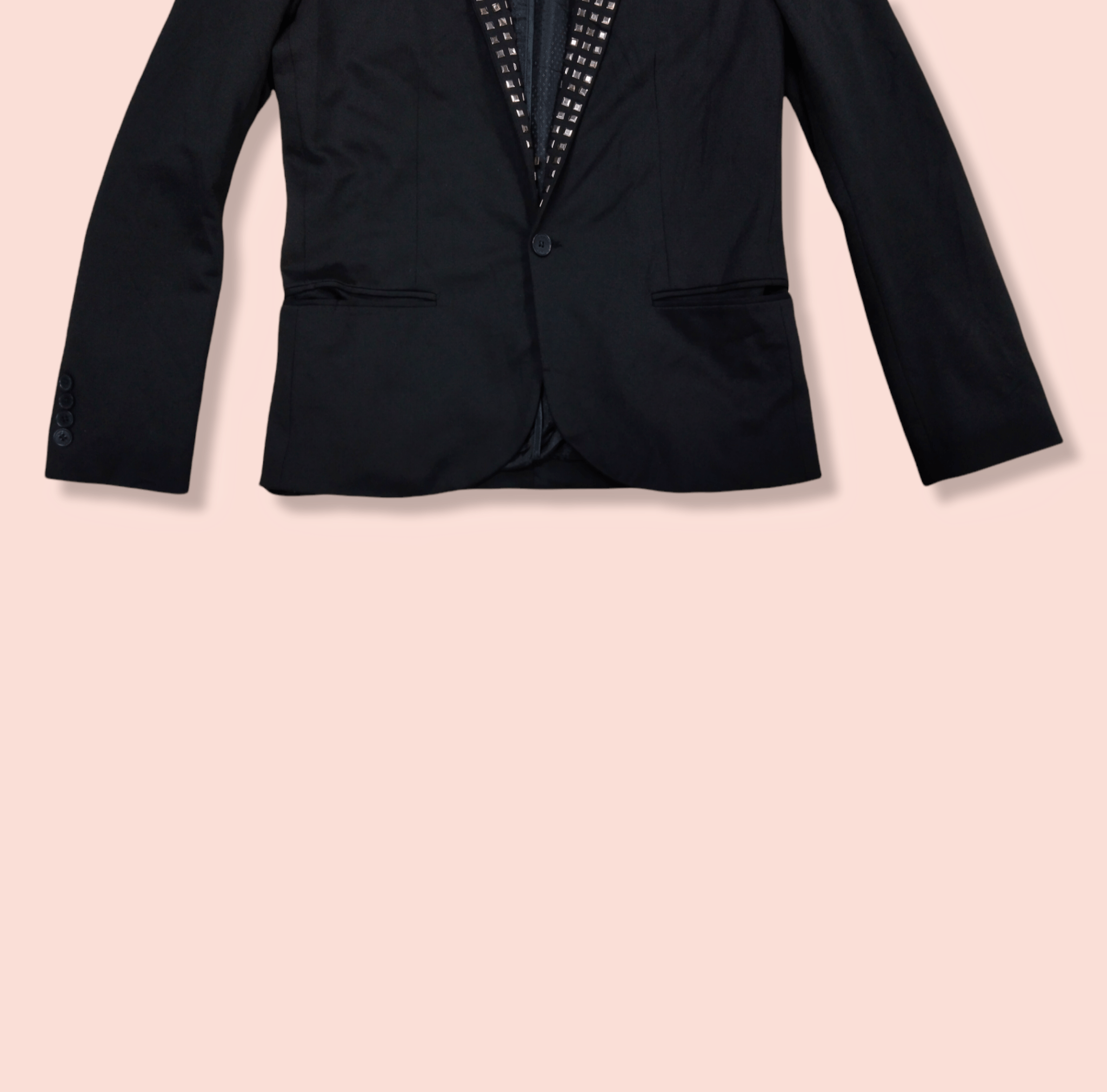 Other × Seditionaries × Zara ZARA STUDDED MENS BLAZER Size 40R - 10 Thumbnail