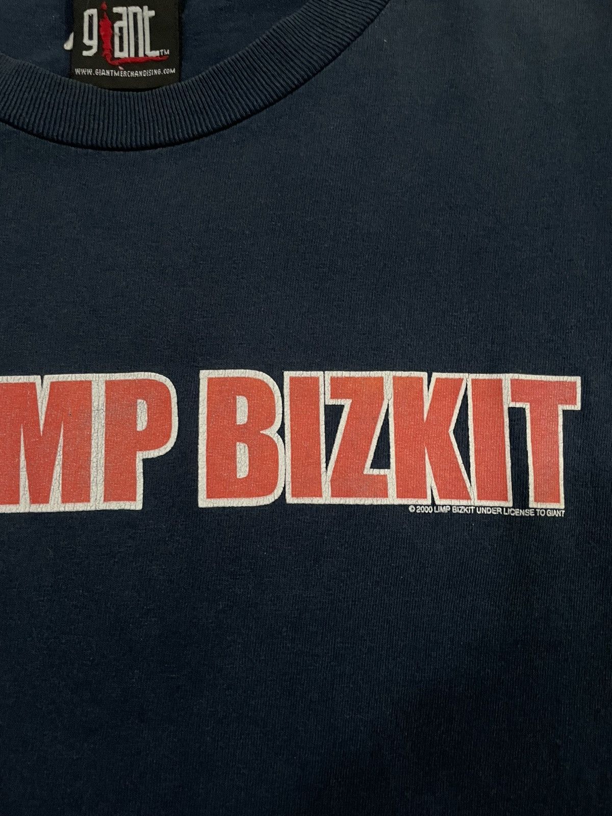 2000 LIMP BIZKIT UNDER LICENSE TO GIANT Limp bizkit 00s Giant tag