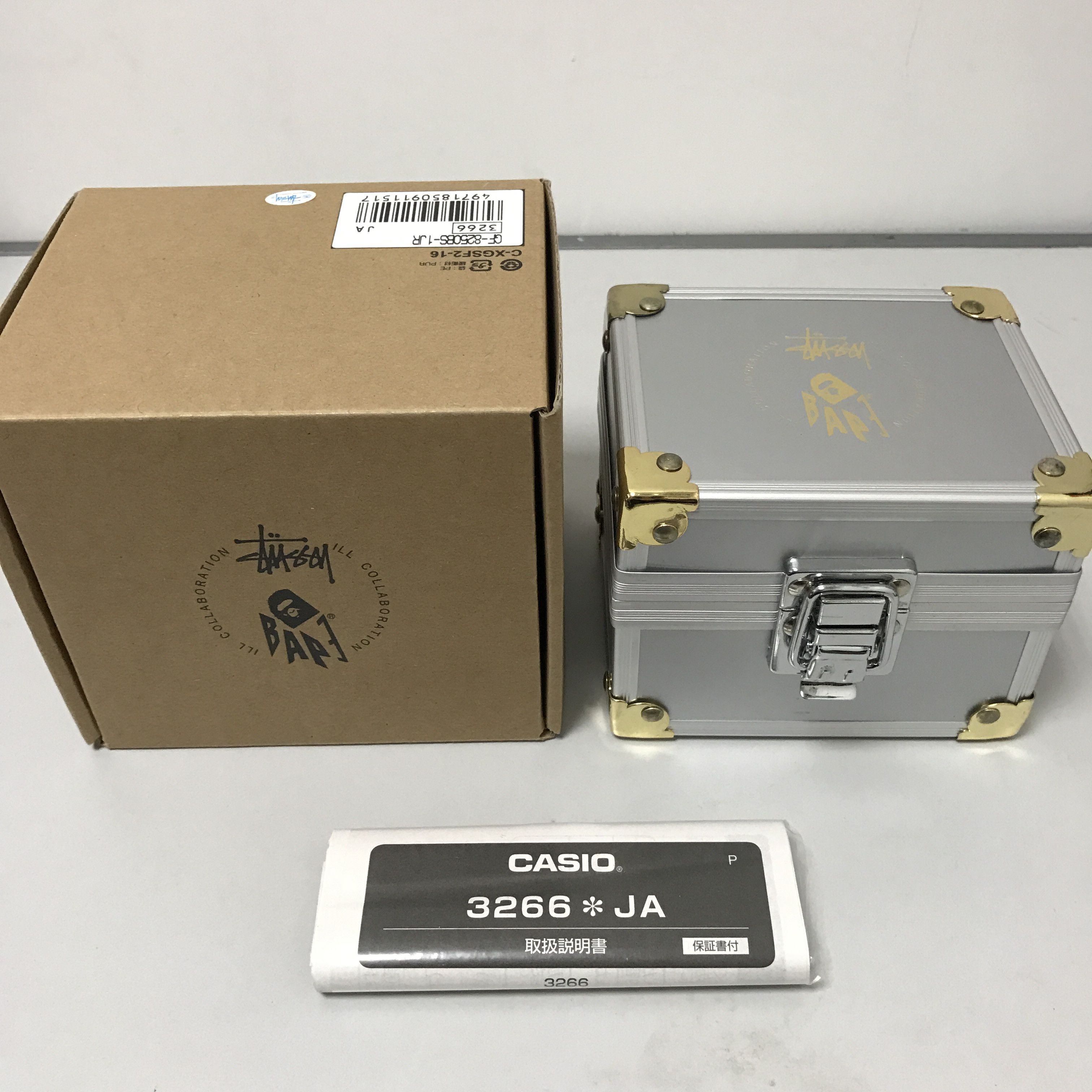 Bape Casio G Shock x BAPE x STUSSY Frogman GF-8250BS Limited