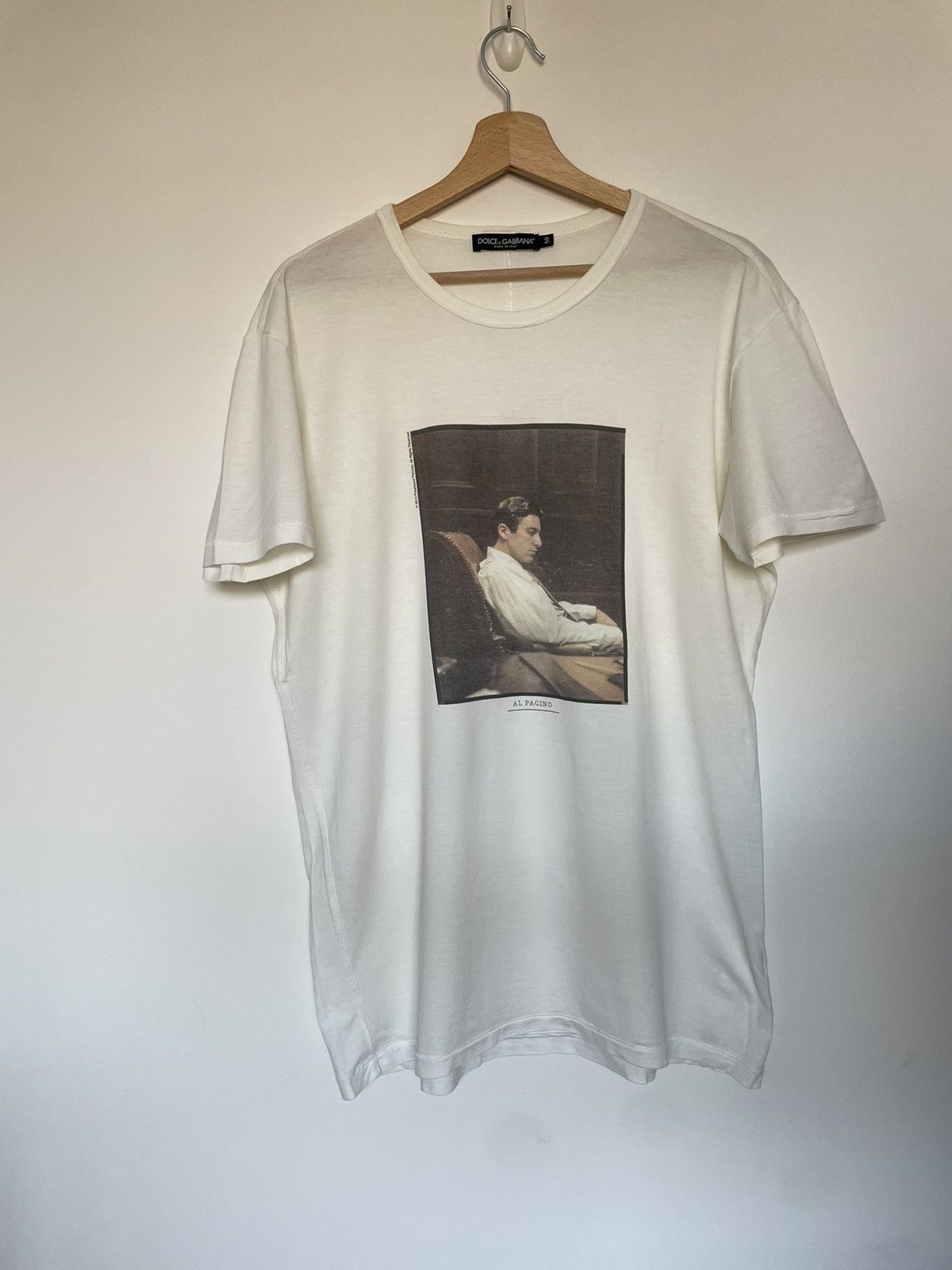DOLCE GABBANA SHIRT 54 tshirt t dg logo d&g l xl black scarface