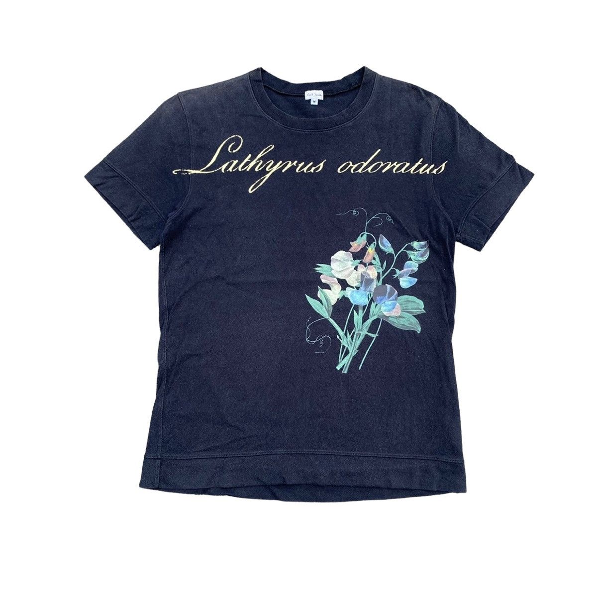 Designer × Paul Smith × Vintage 1990s Paul Smith floral tee Size US M / EU 48-50 / 2 - 1 Thumbnail