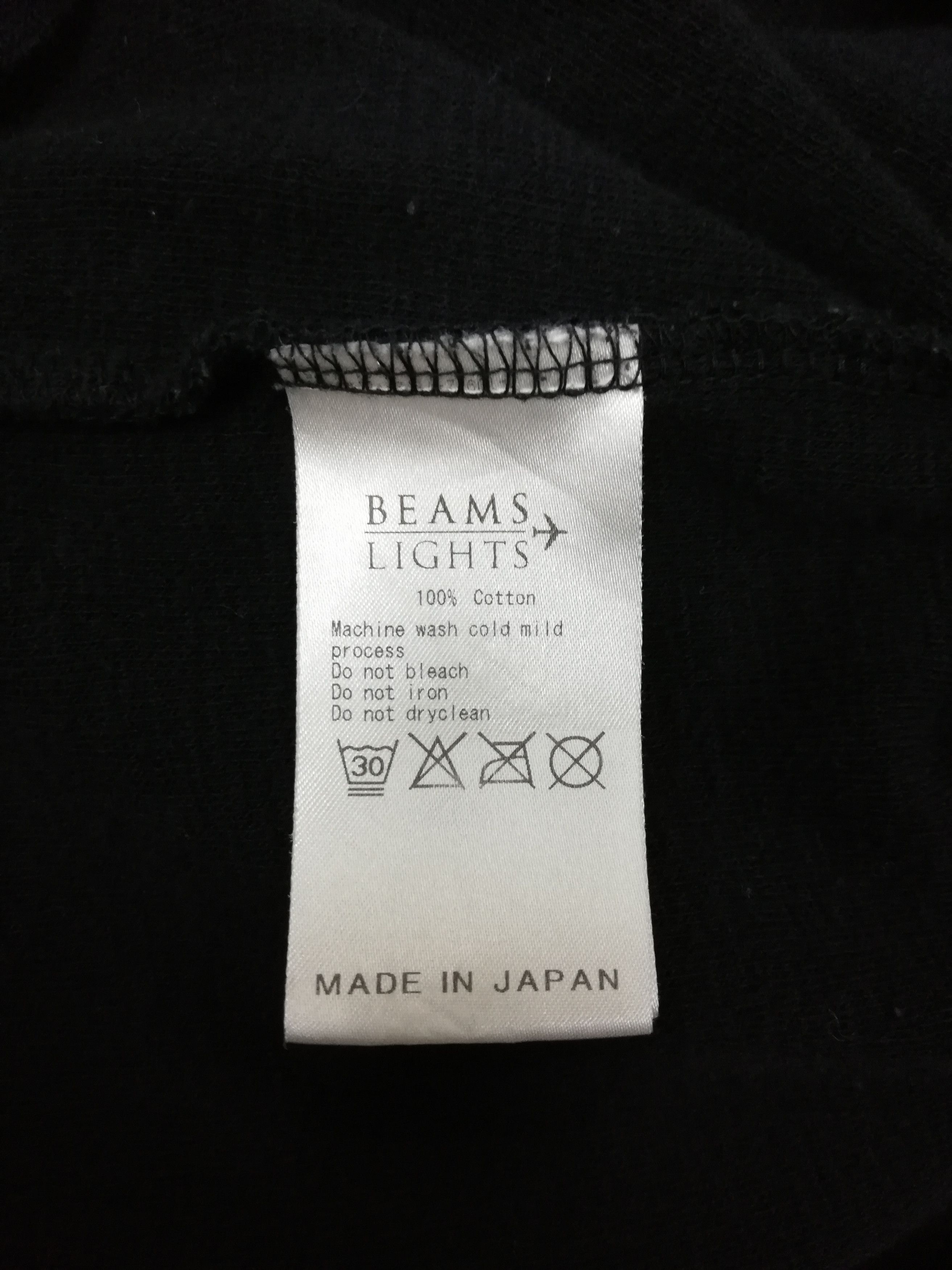 Beams Plus × Japanese Brand 🔥Designe Beams Light Black Long Sleeve 3 Buttons Up Cotton Size US S / EU 44-46 / 1 - 7 Thumbnail
