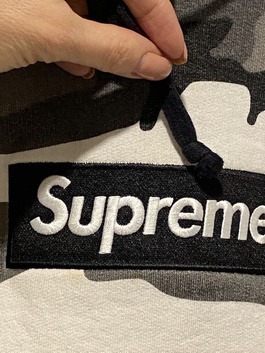 Snow camo box logo online